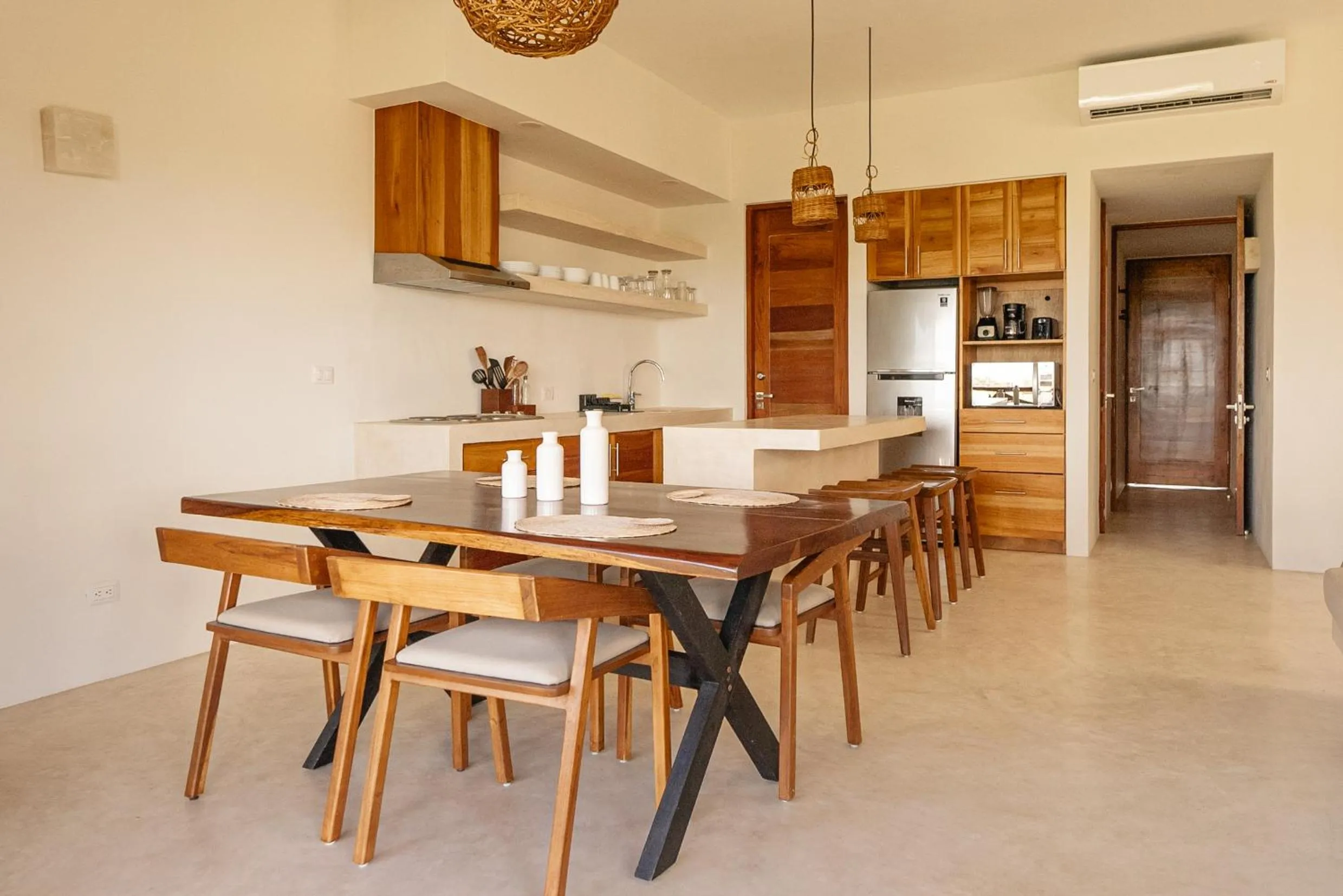 Kitchen or kitchenette in Casa Astral Hotel Boutique and Apartments