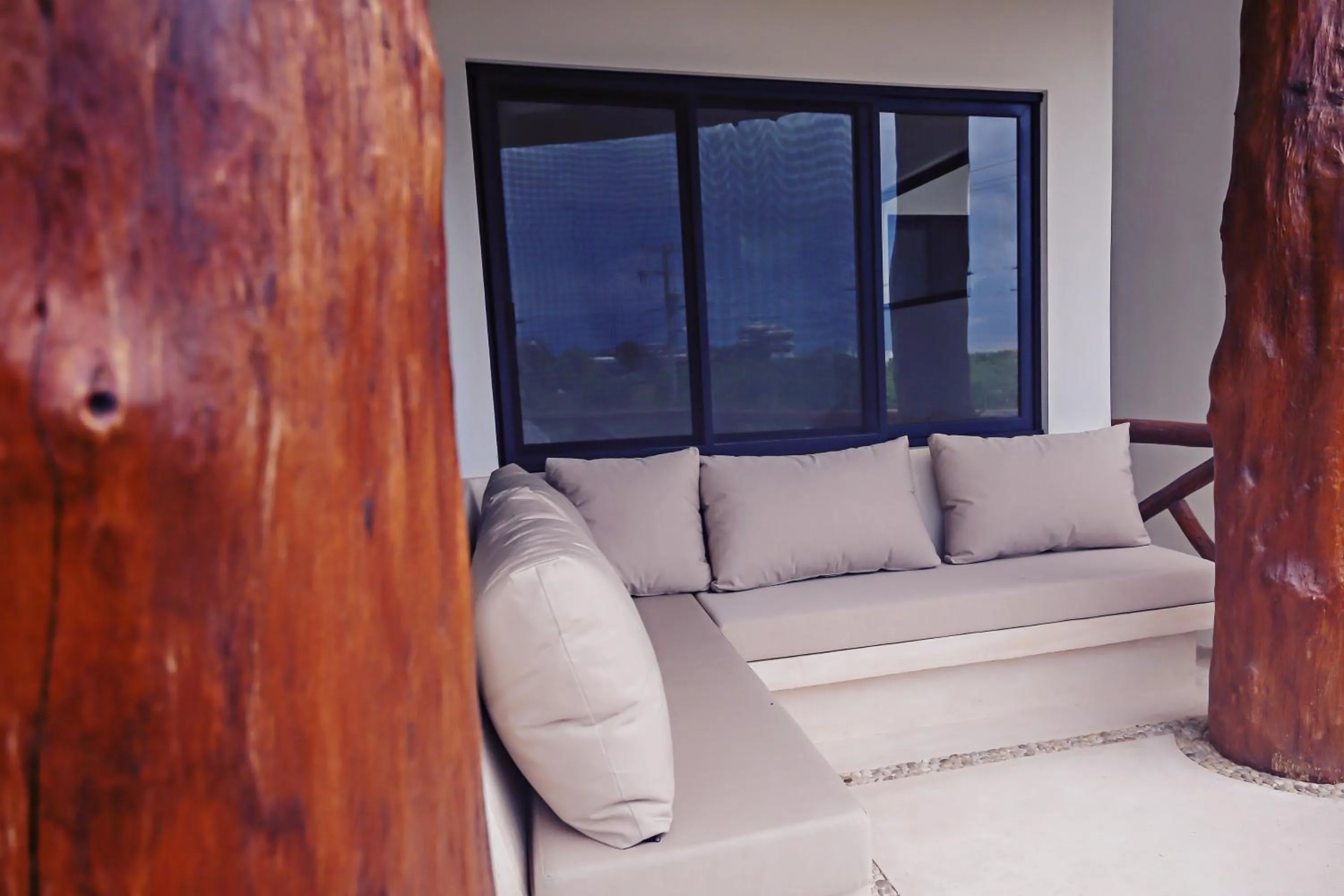 Balcony/Terrace in Casa Astral Eco Luxury Holbox Island - Sunset and Ocean View with Rooftop Pool