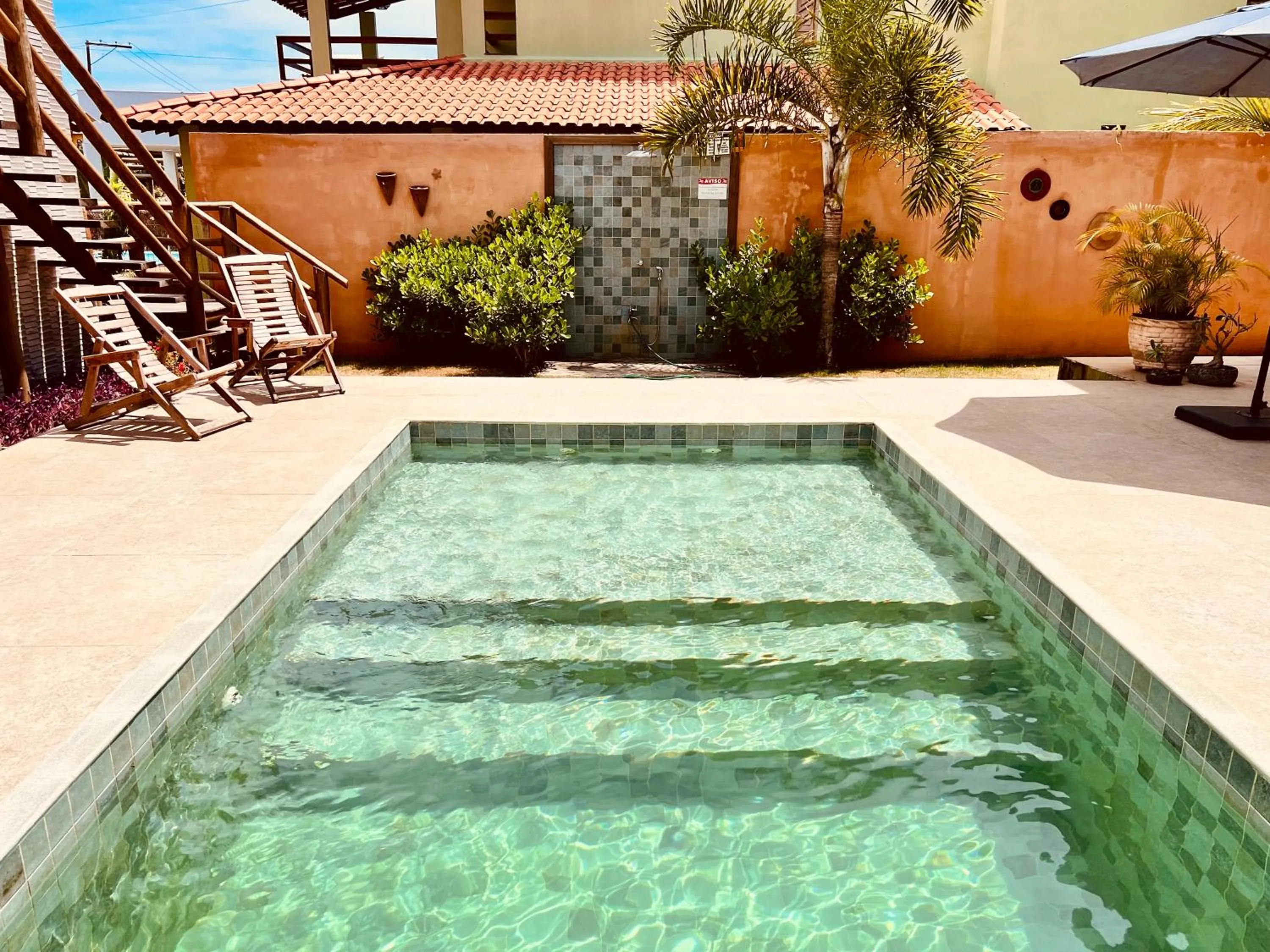 Swimming pool in Pousada Vila dos Corais - Taipu de Fora