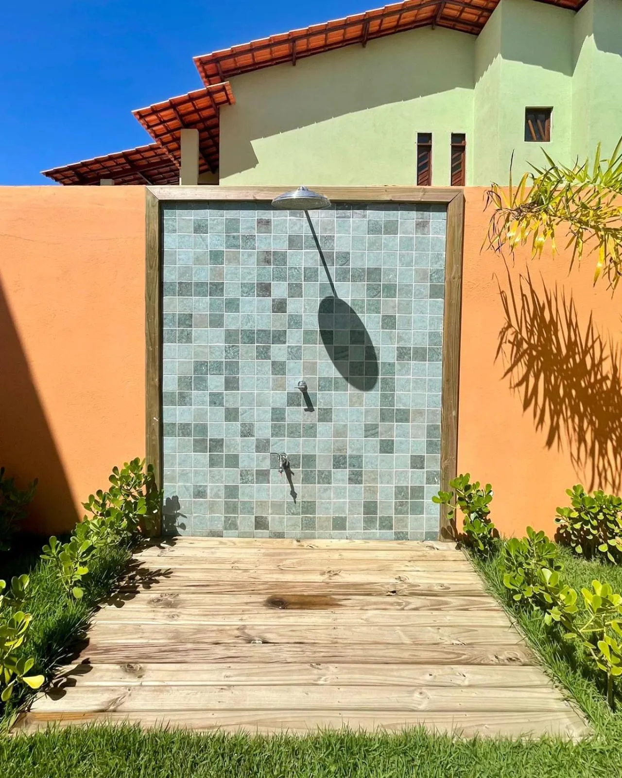 Shower in Pousada Vila dos Corais - Taipu de Fora