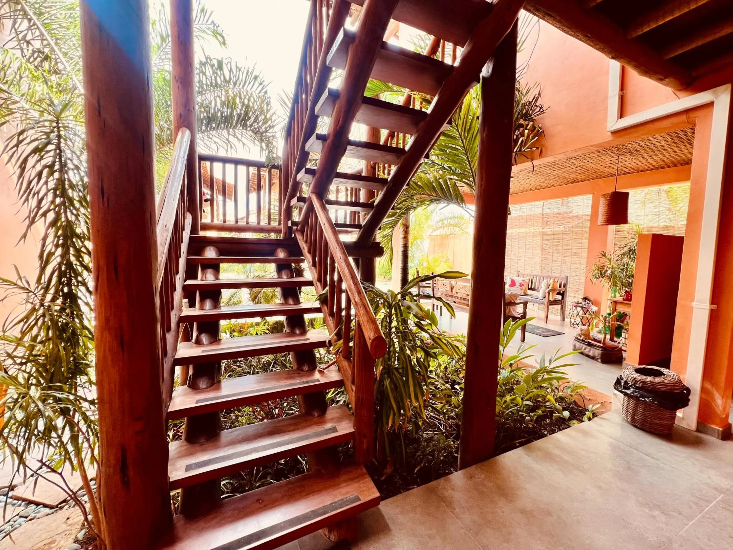 Communal lounge/ TV room in Pousada Vila dos Corais - Taipu de Fora