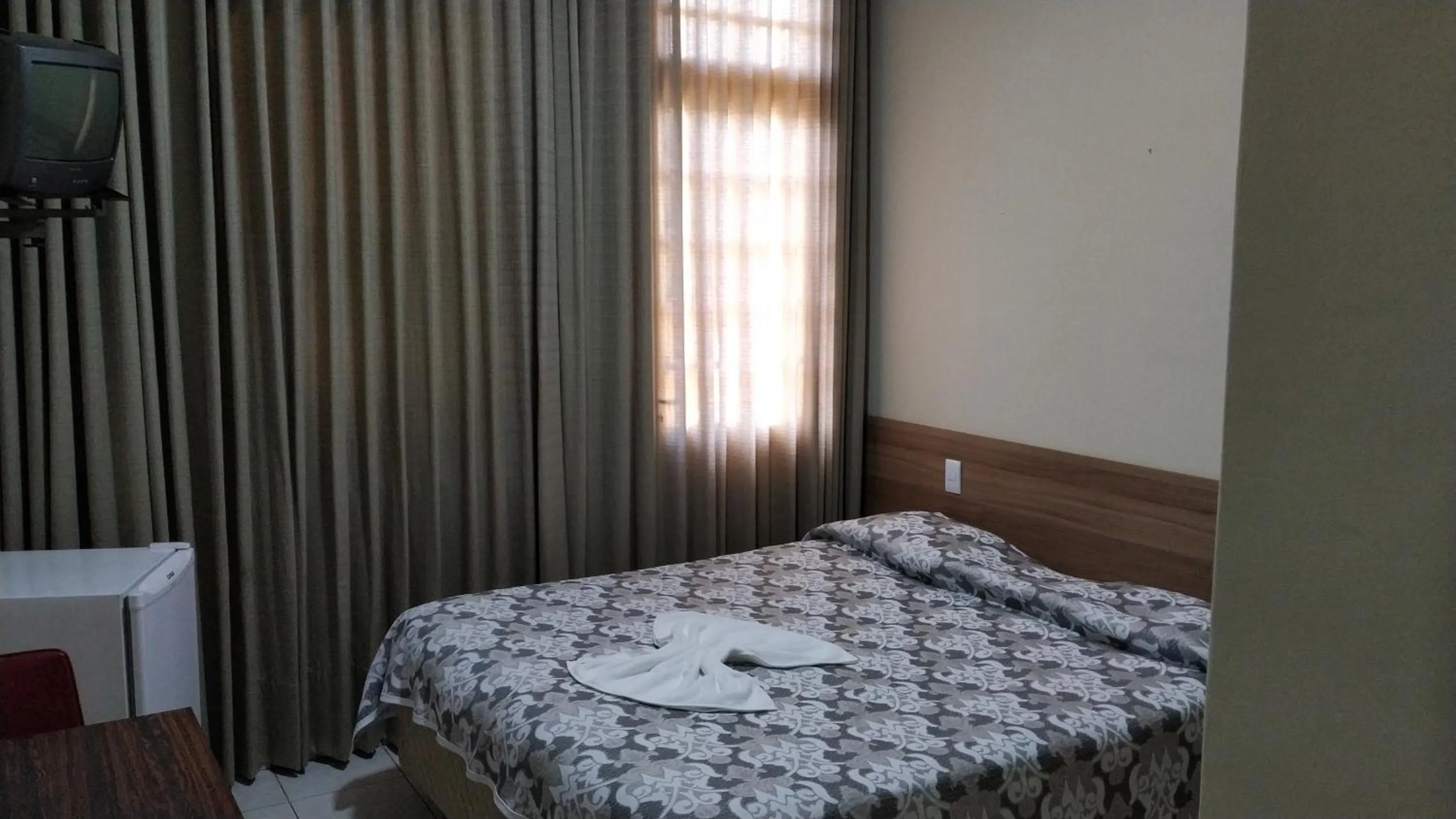 Bed in Hotel Itamarati