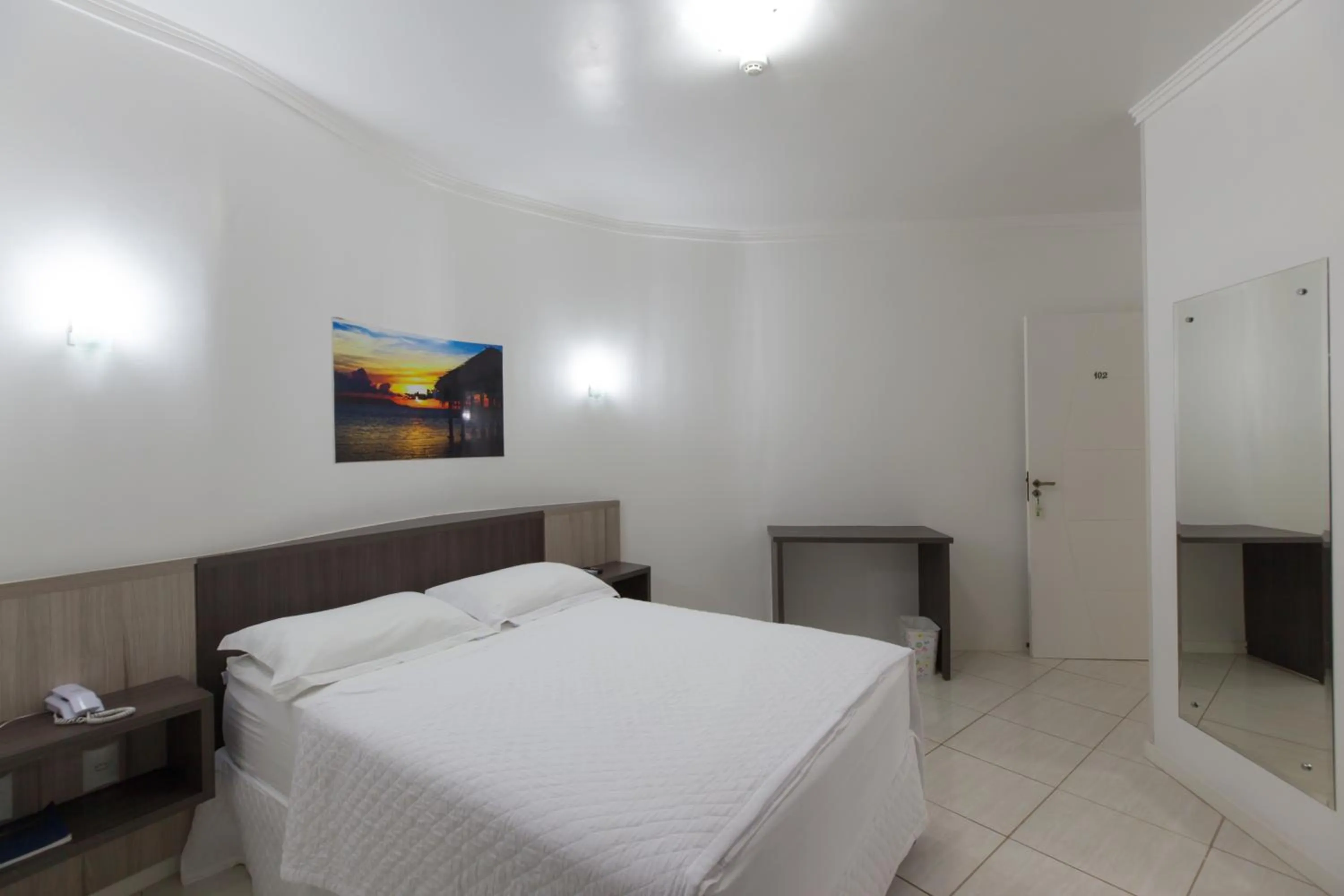 Bedroom, Bed in Pousada Oásis de Mariscal