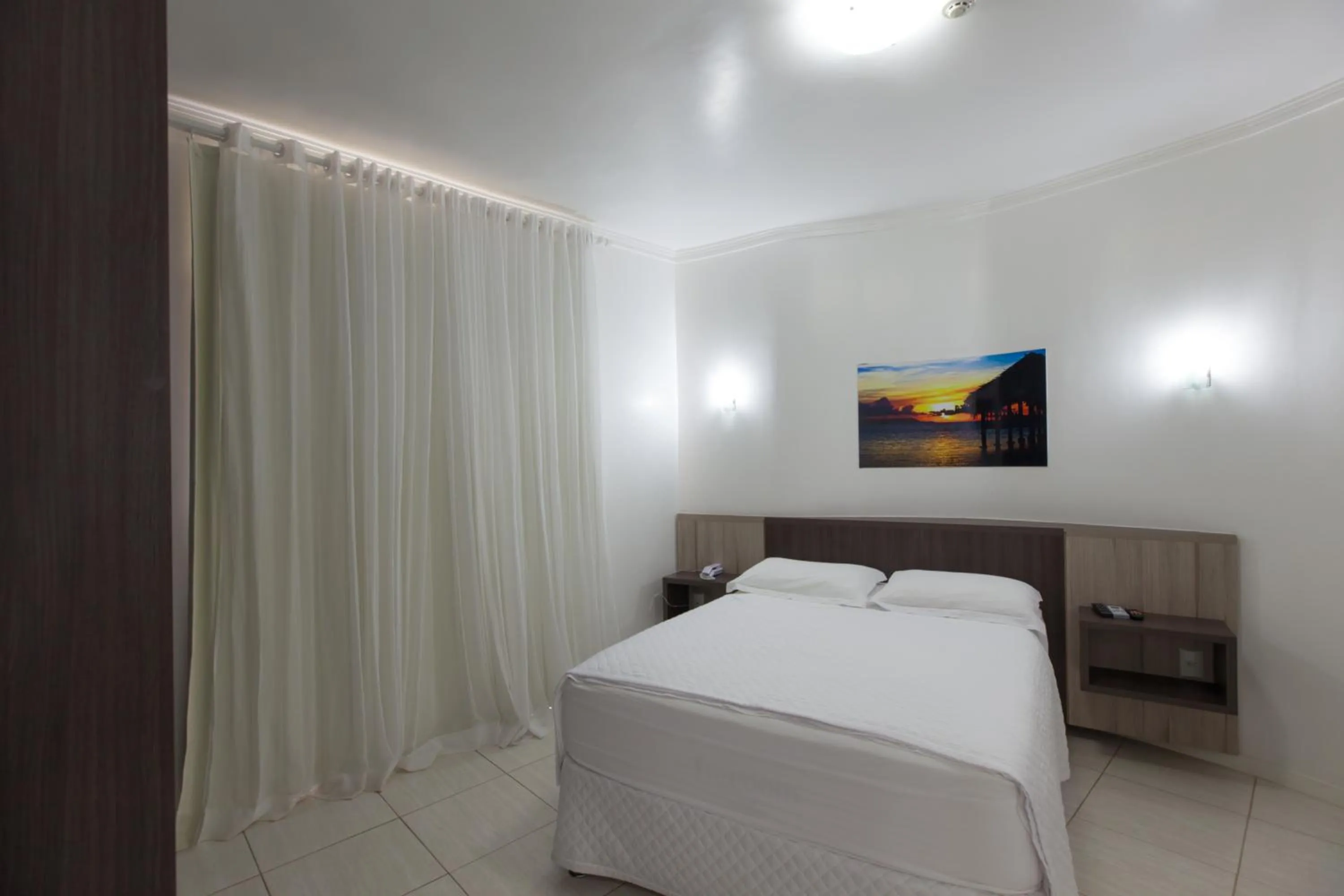 Bedroom, Bed in Pousada Oásis de Mariscal