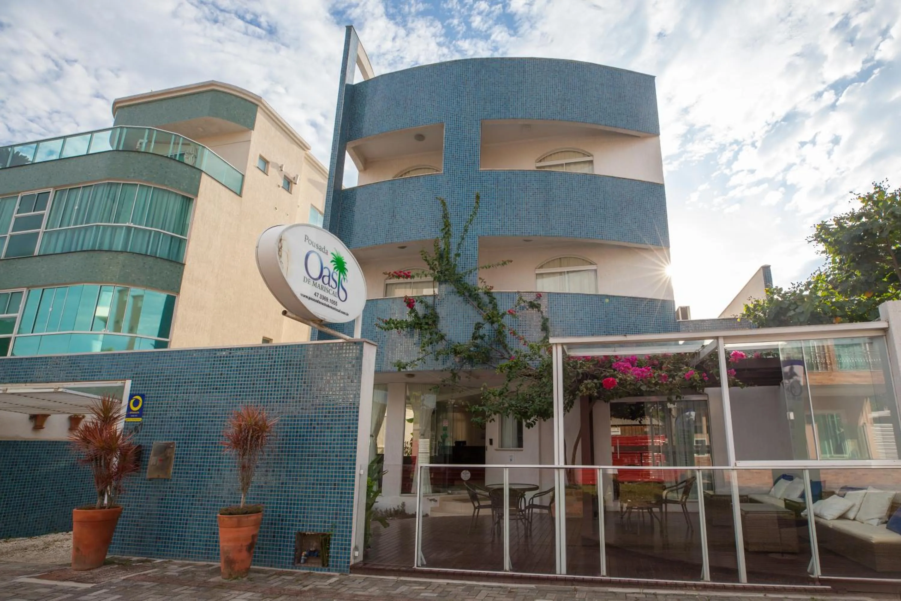 Property building in Pousada Oásis de Mariscal