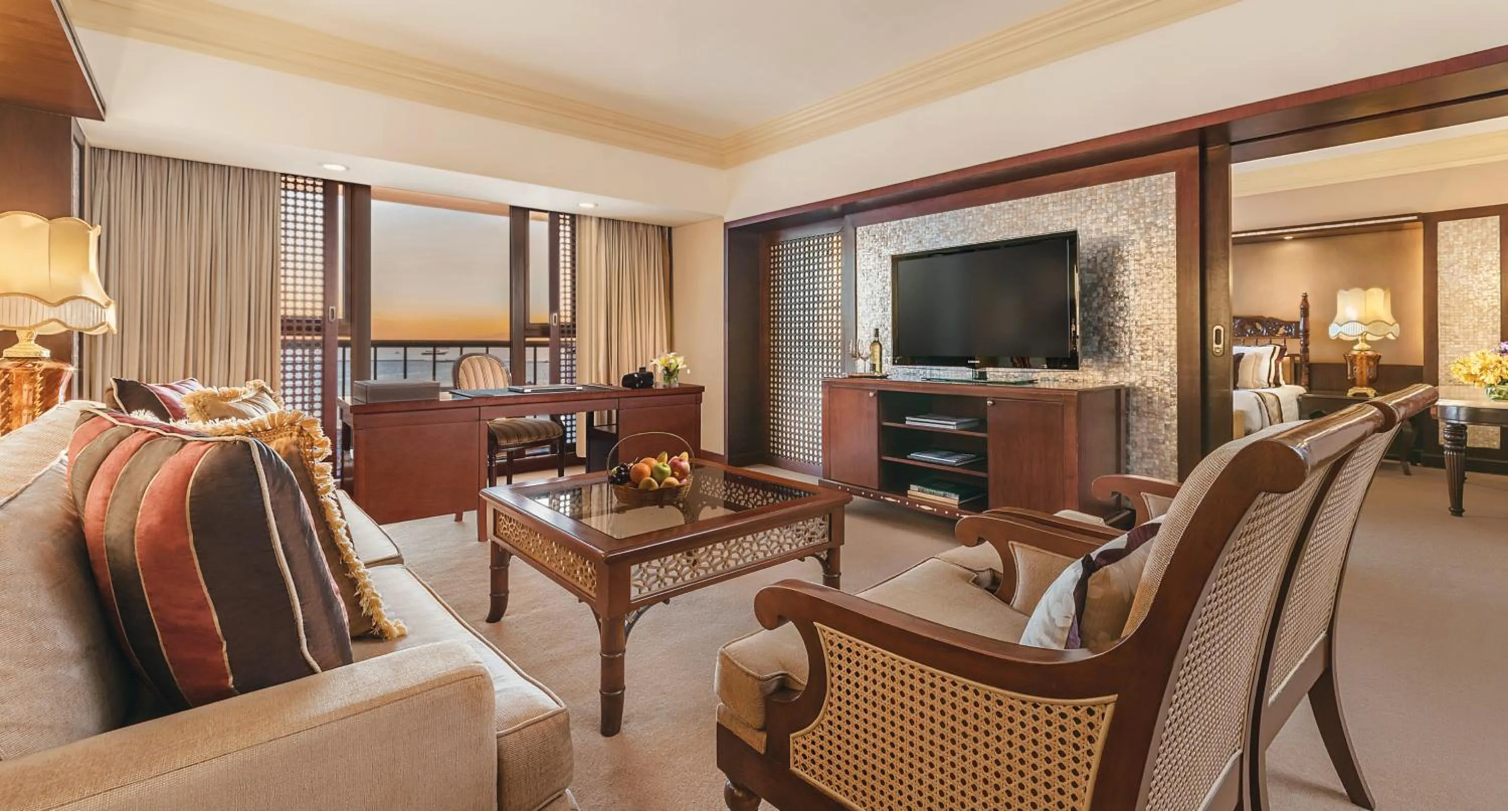 Living room in The Manila Hotel