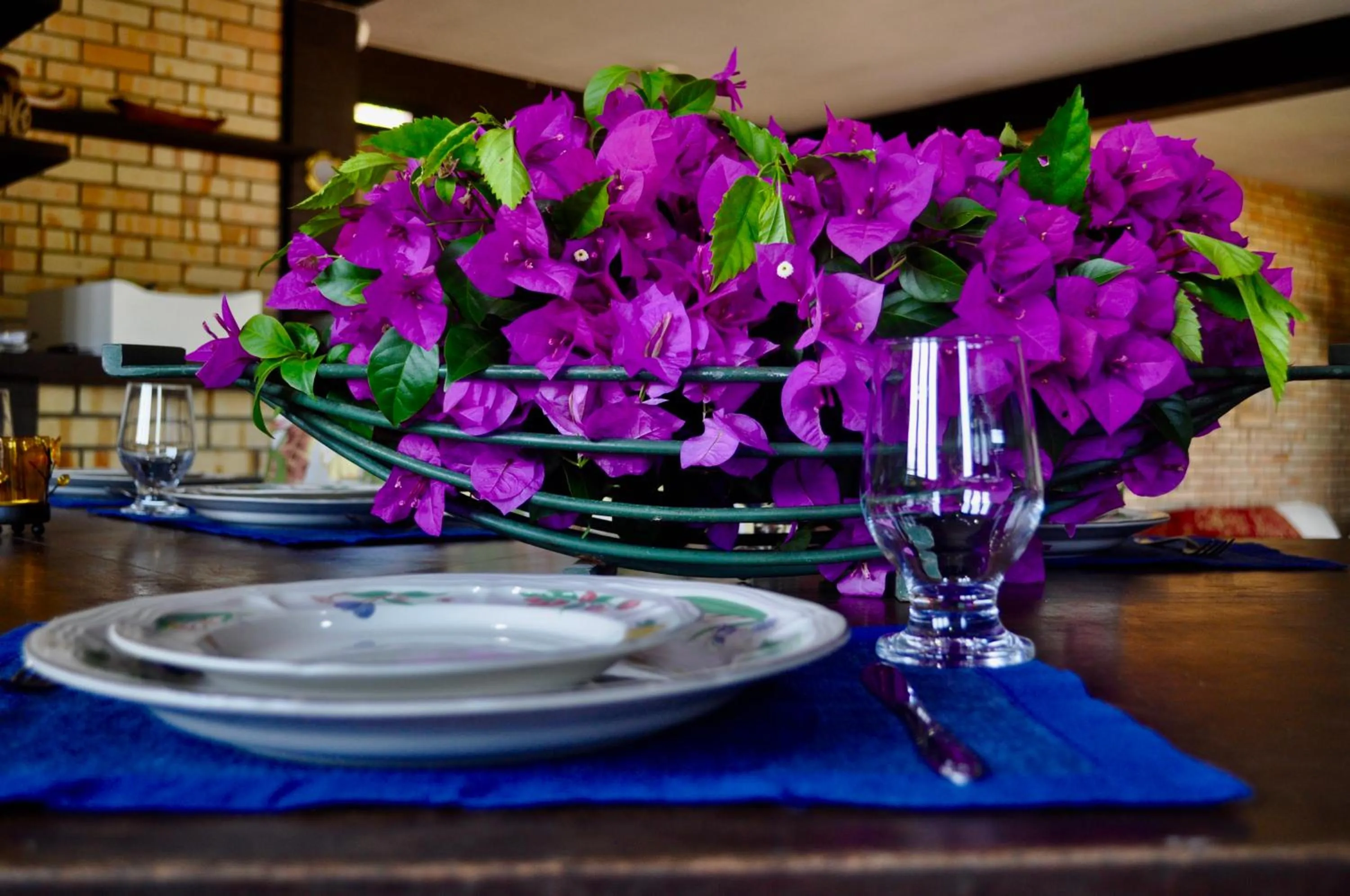 Dining area in Pousada Albacora