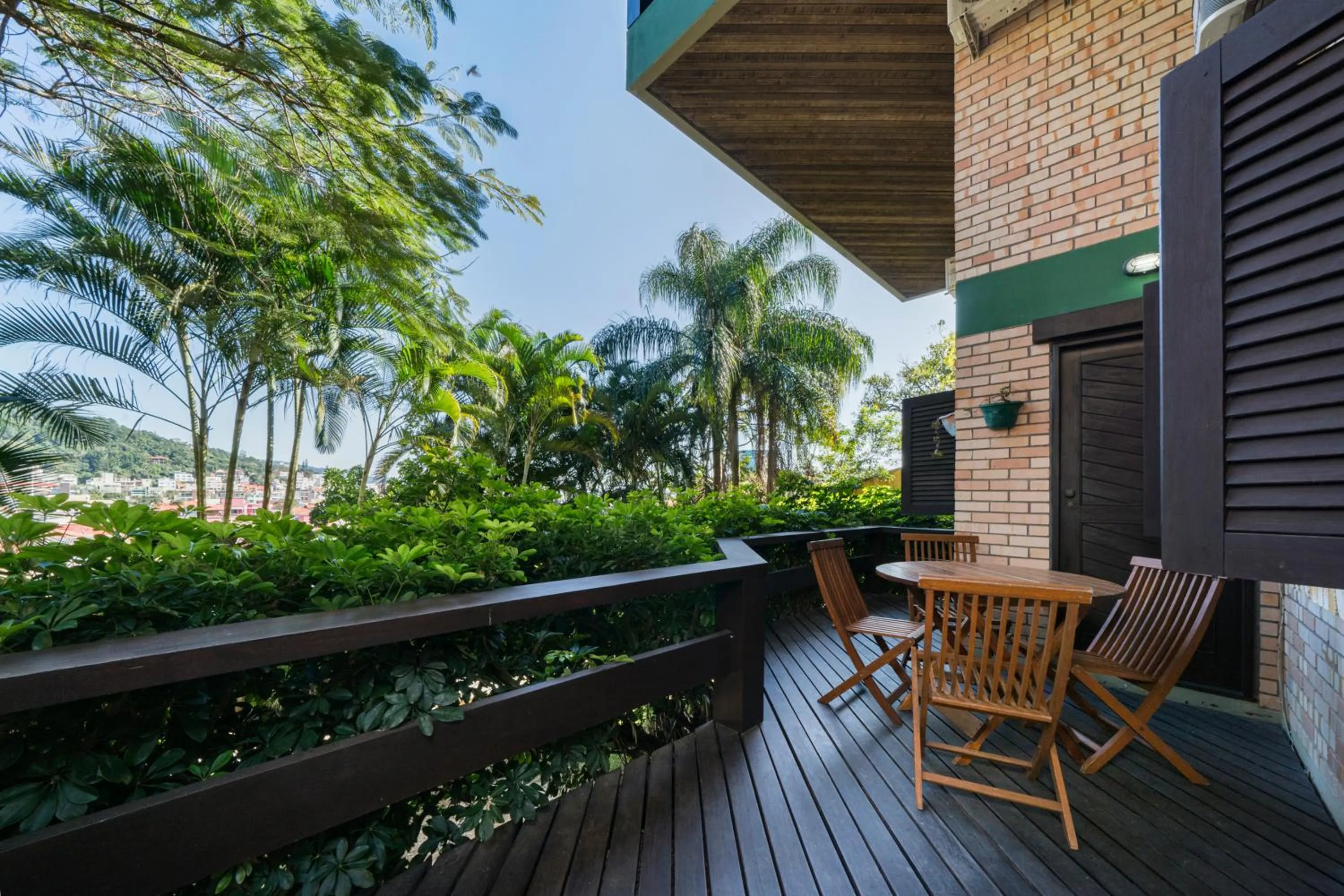 Balcony/Terrace in Pousada Albacora