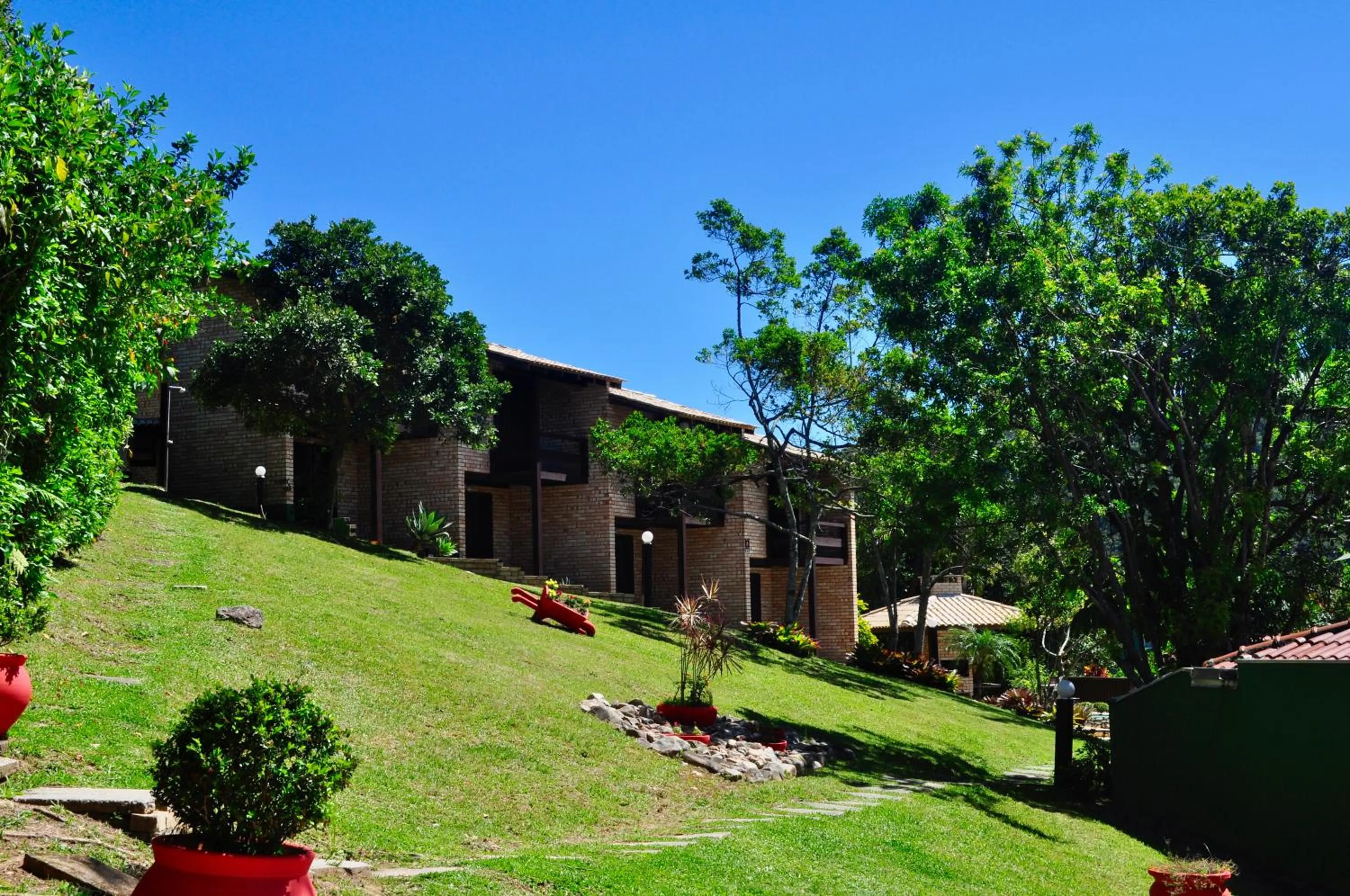 Garden in Pousada Albacora