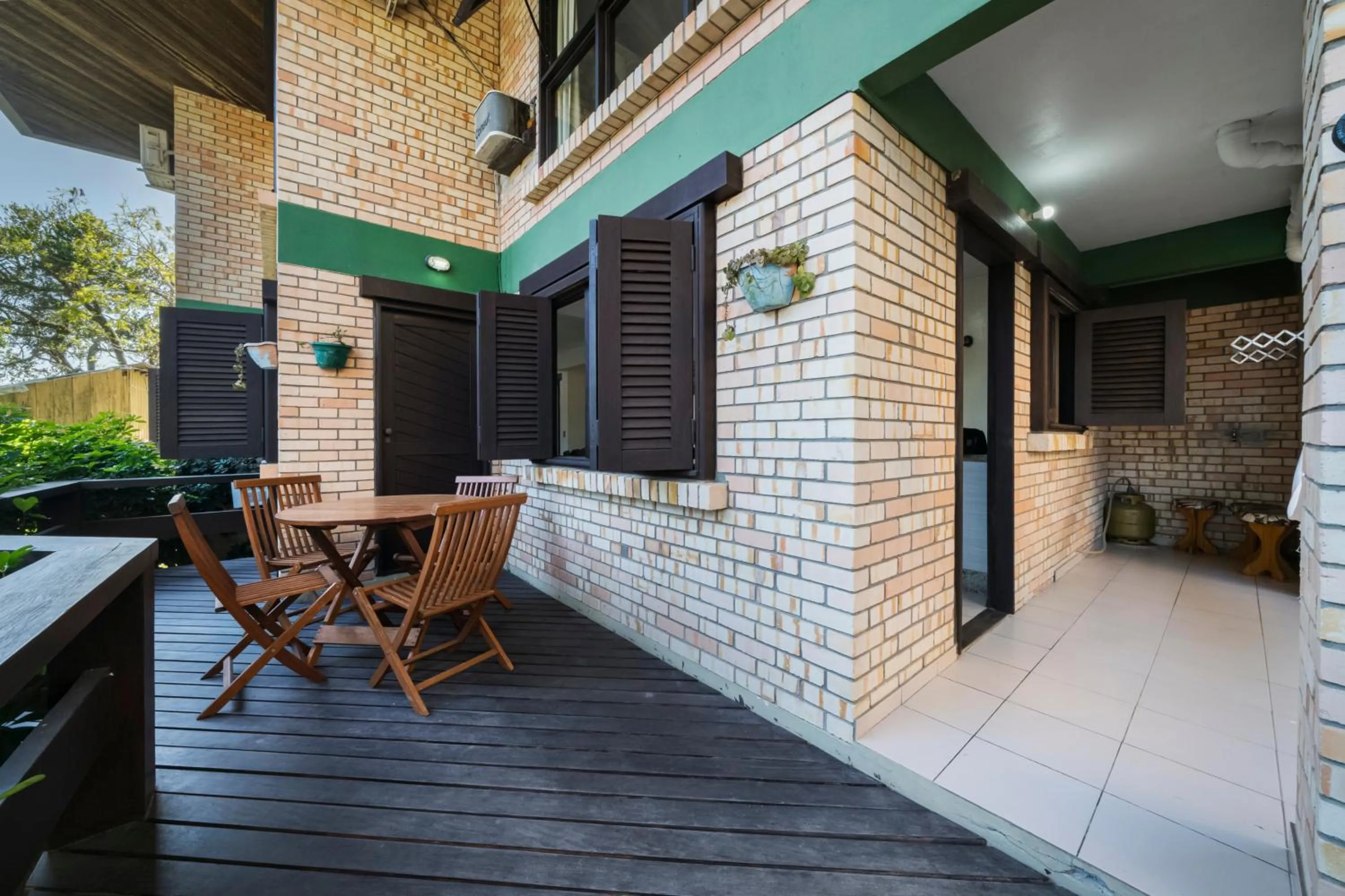 Patio in Pousada Albacora