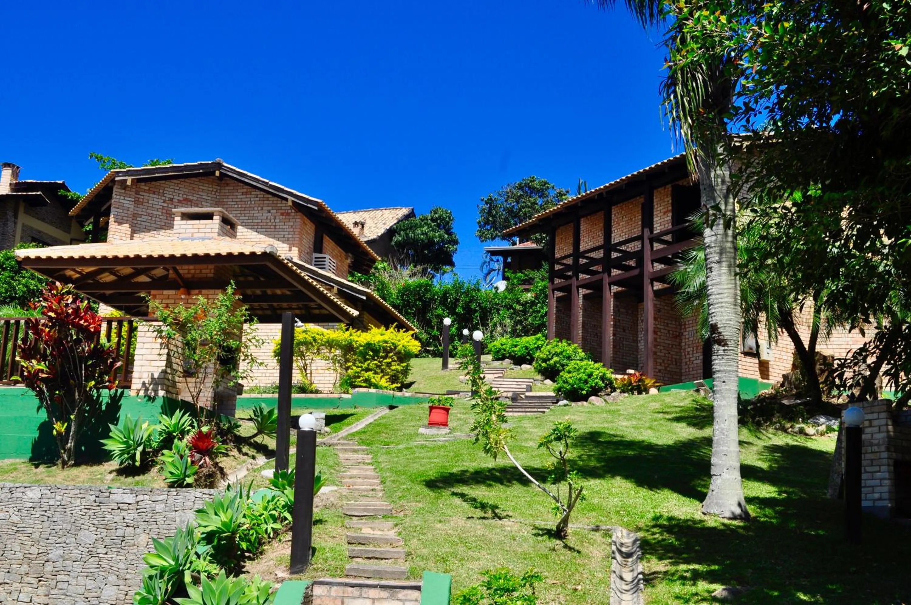 Garden in Pousada Albacora