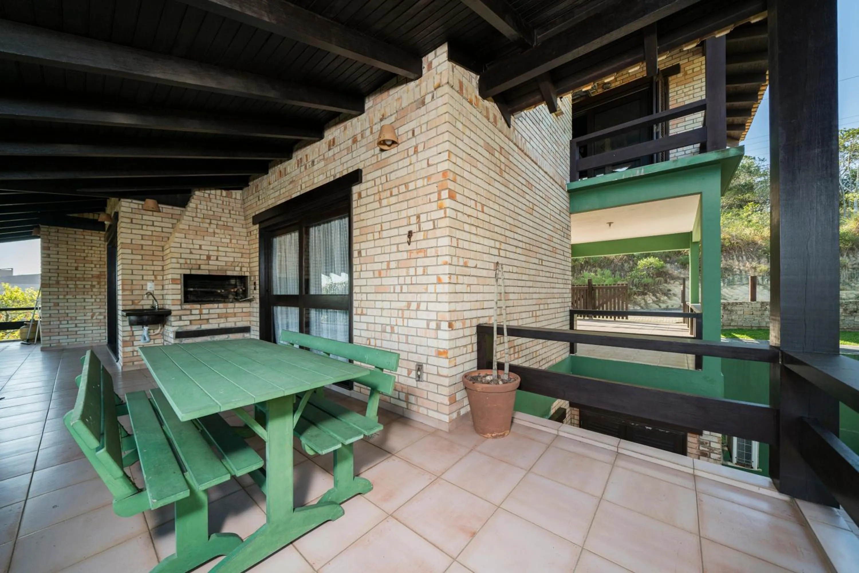 Balcony/Terrace in Pousada Albacora