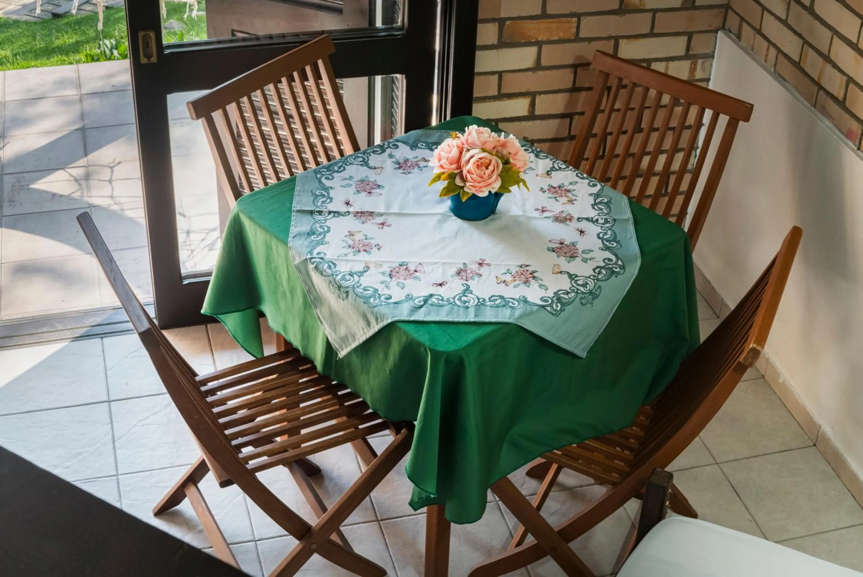 Dining area in Pousada Albacora