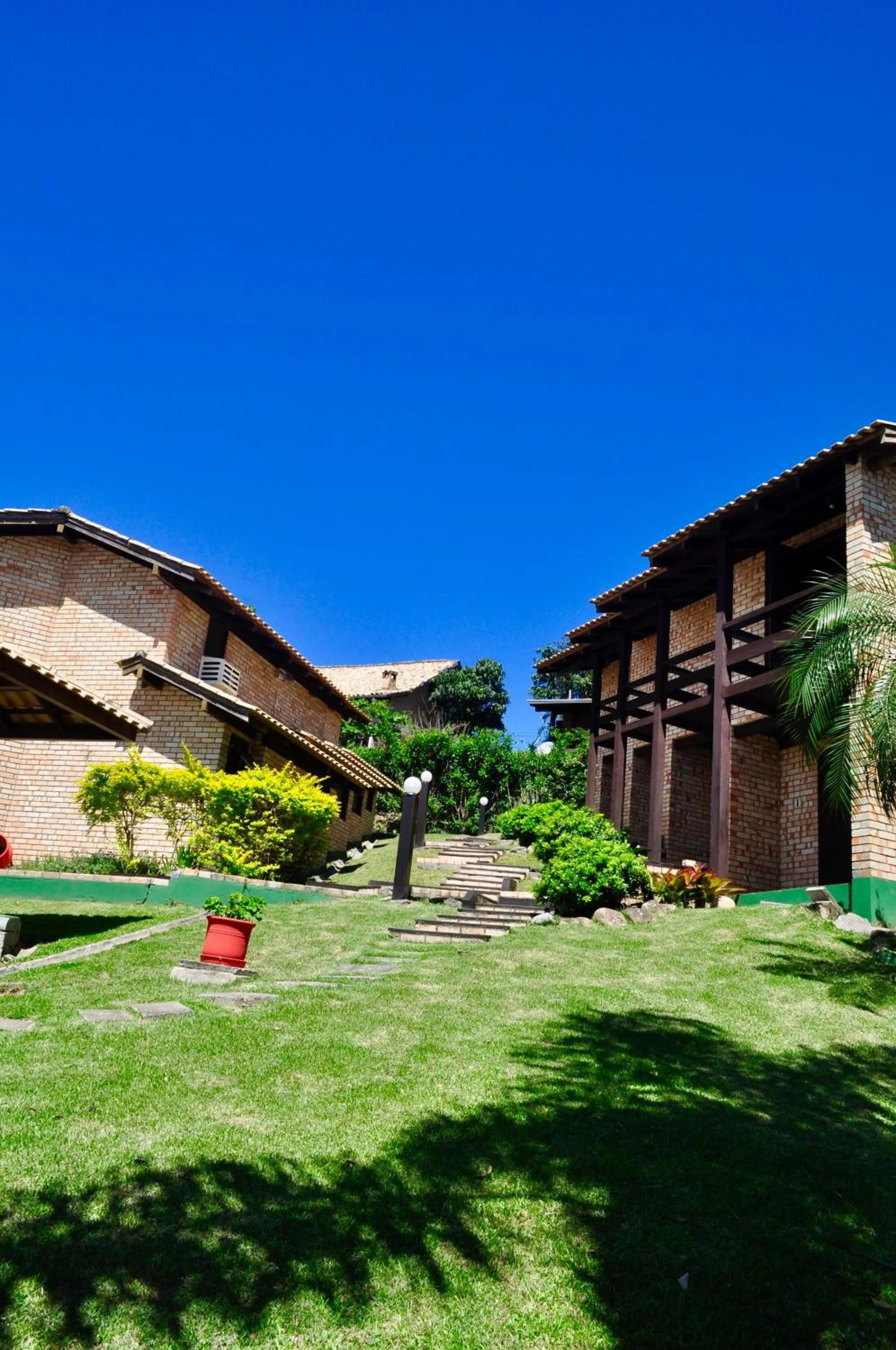 Garden in Pousada Albacora