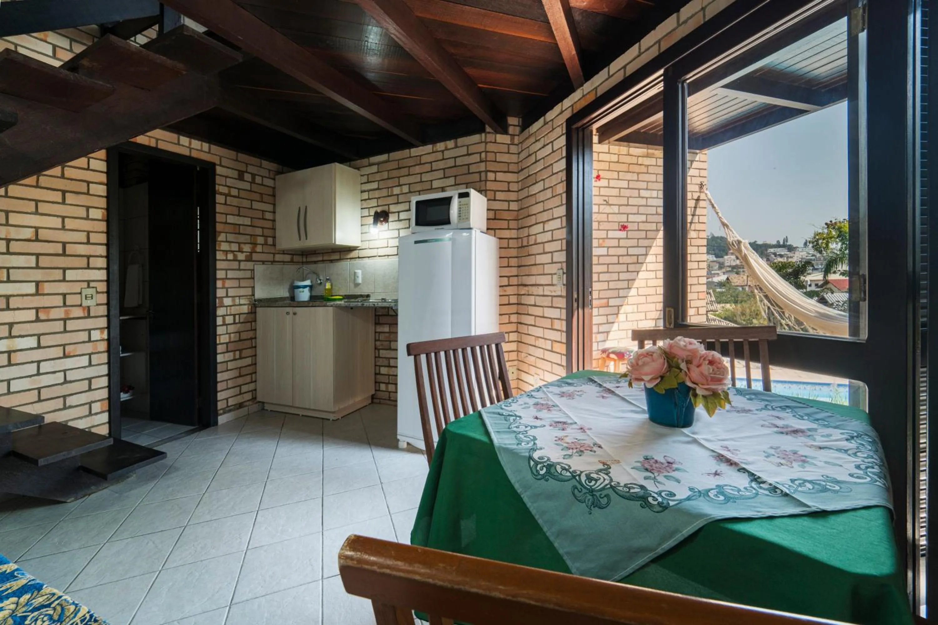 Balcony/Terrace in Pousada Albacora