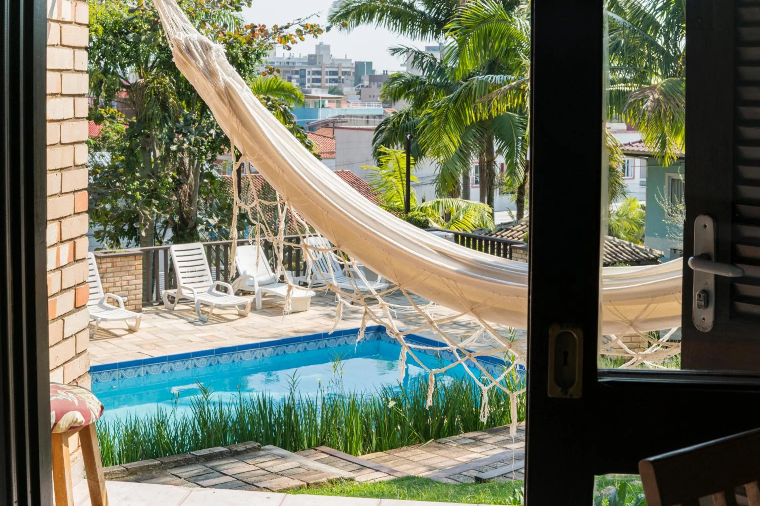 Patio in Pousada Albacora