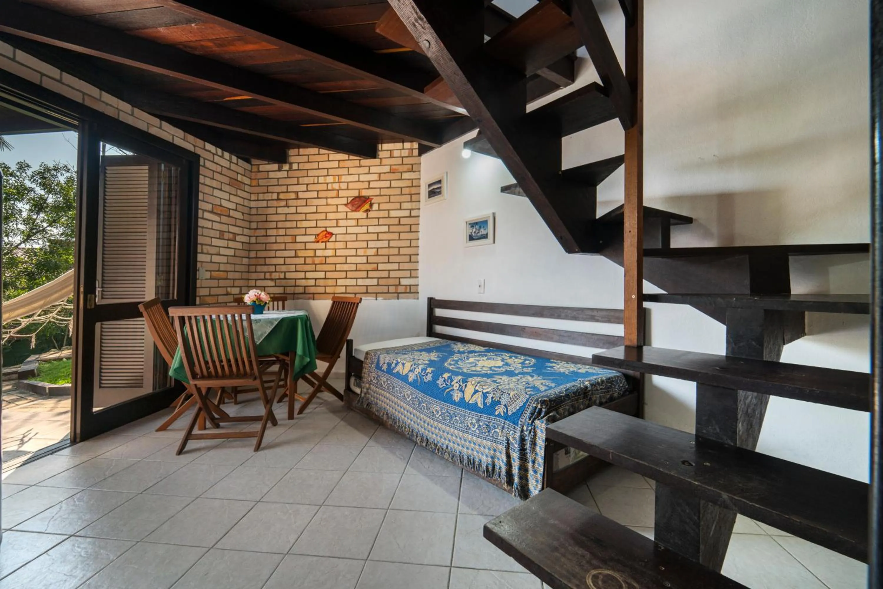 Patio in Pousada Albacora