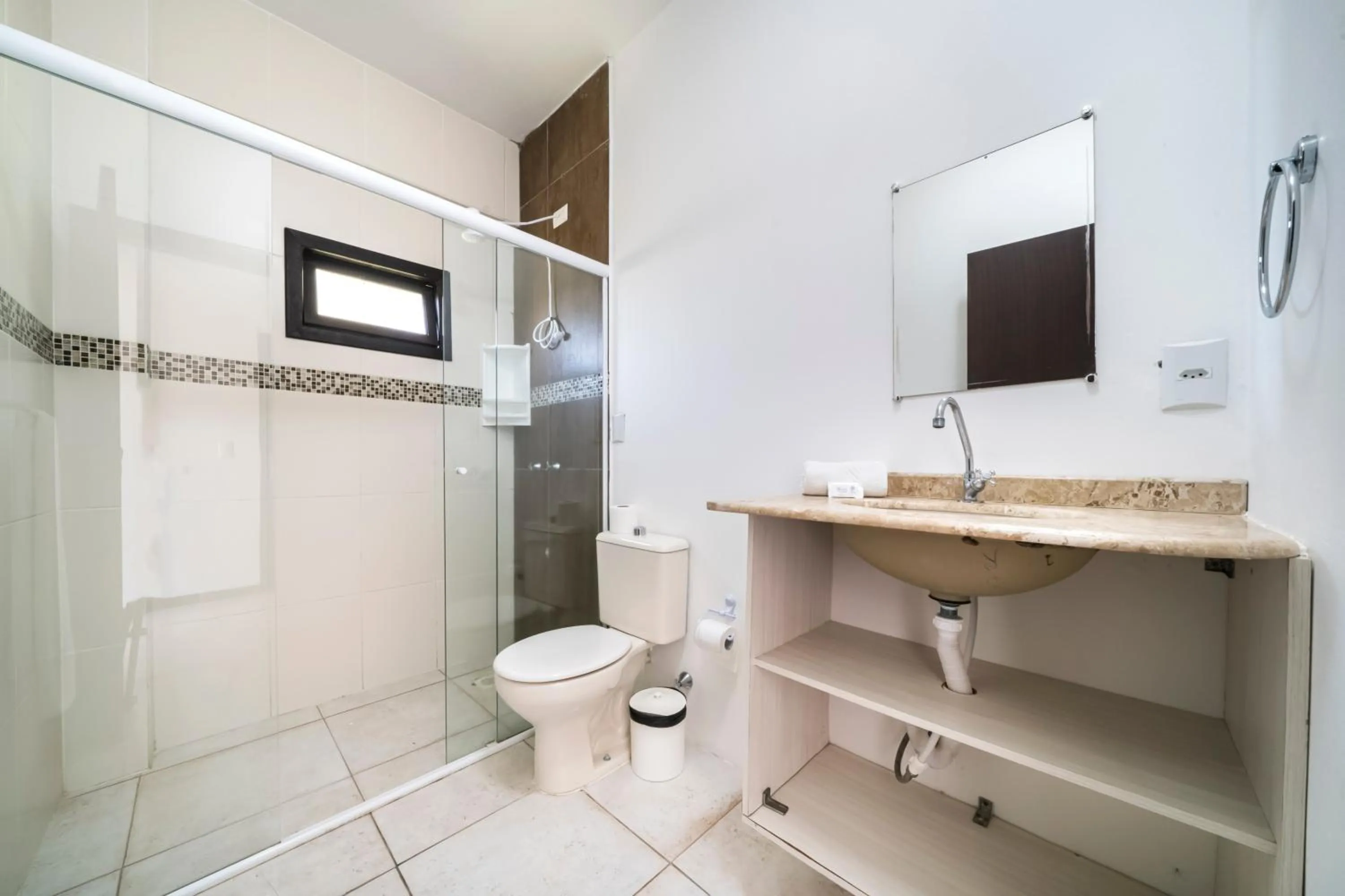 Toilet in Pousada Albacora