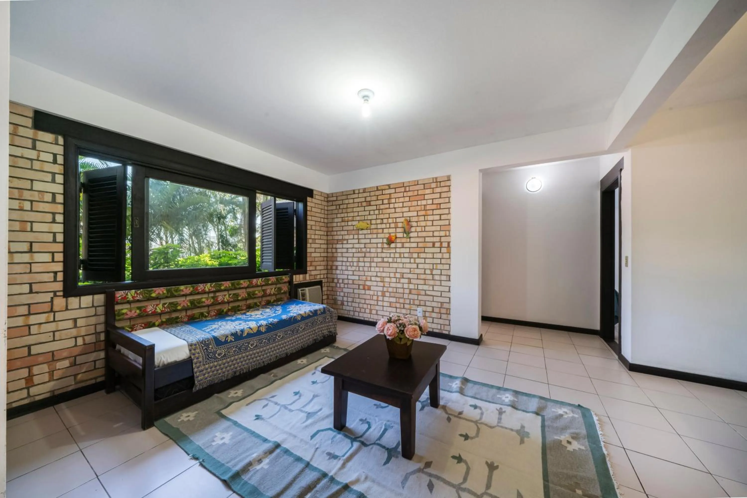 Living room in Pousada Albacora