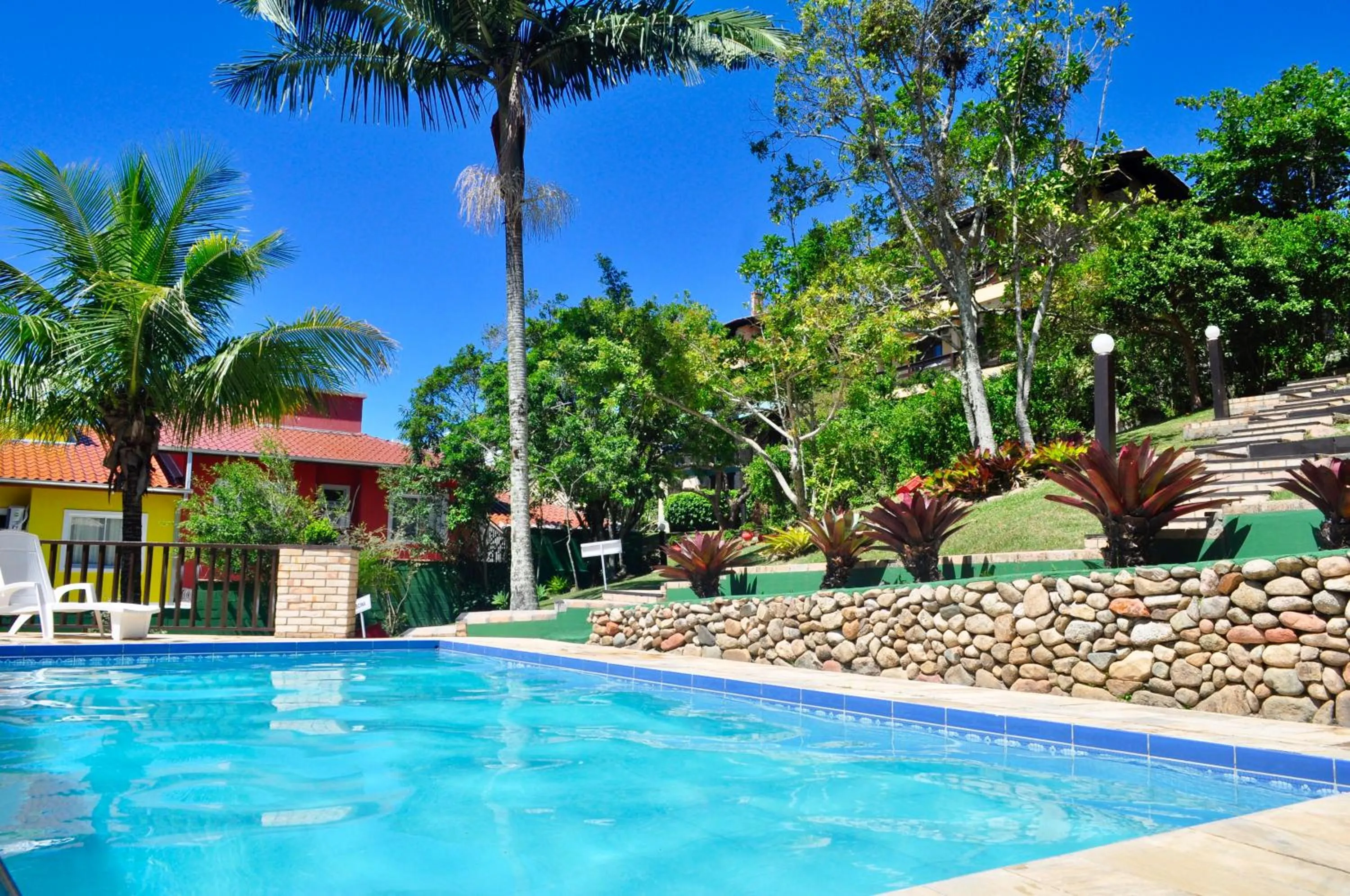 Garden in Pousada Albacora