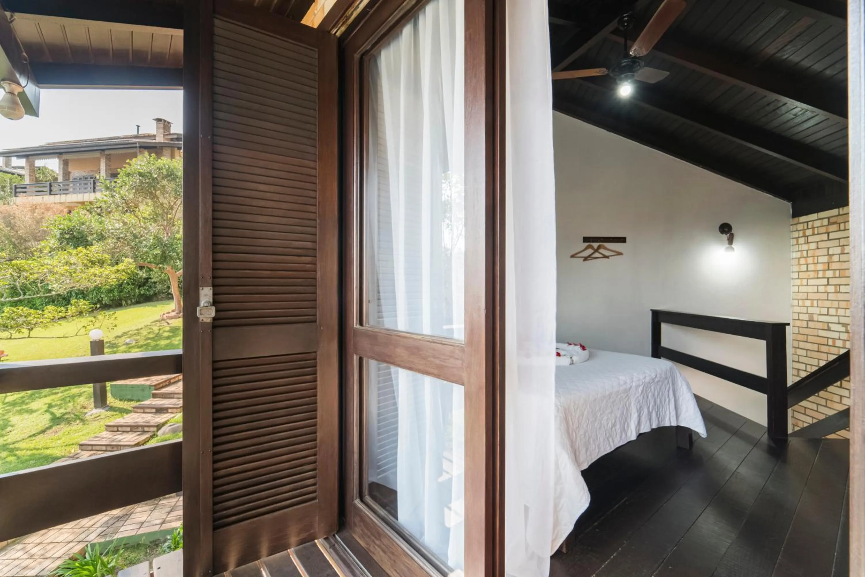 Garden in Pousada Albacora