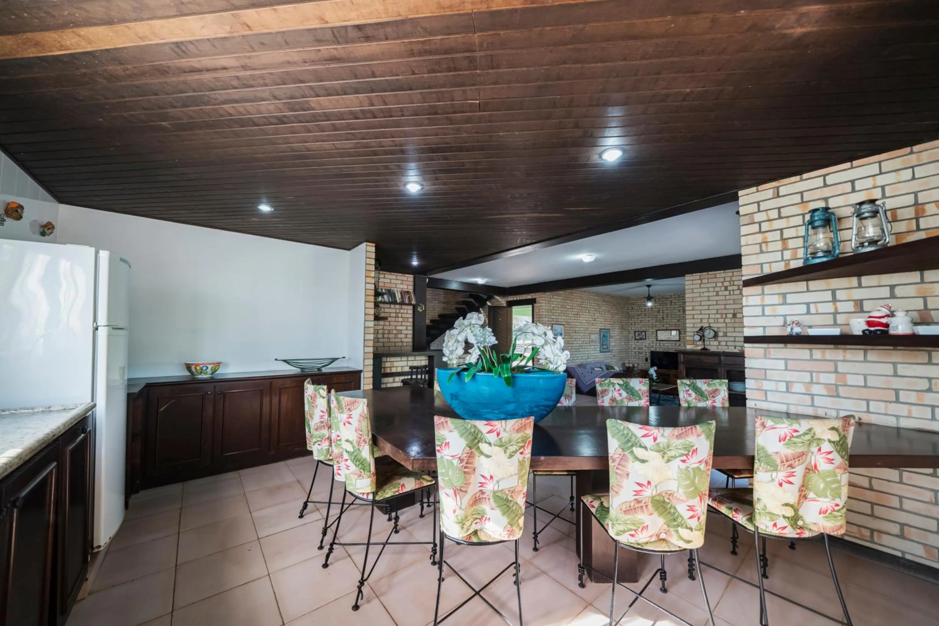 Dining area in Pousada Albacora