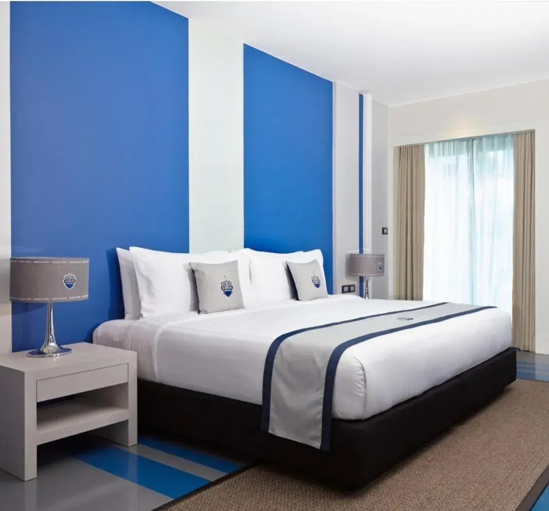 Deluxe King Room with Pool View - Upper Floor in Amari Buriram United Deluxe King Room with Pool View - Upper Floor in Amari Buriram United