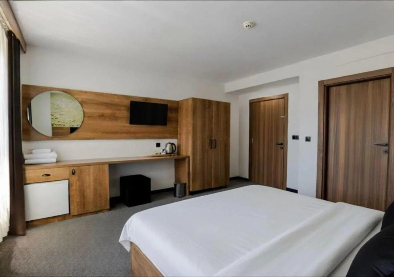 Bed in Acar Airport Hotel