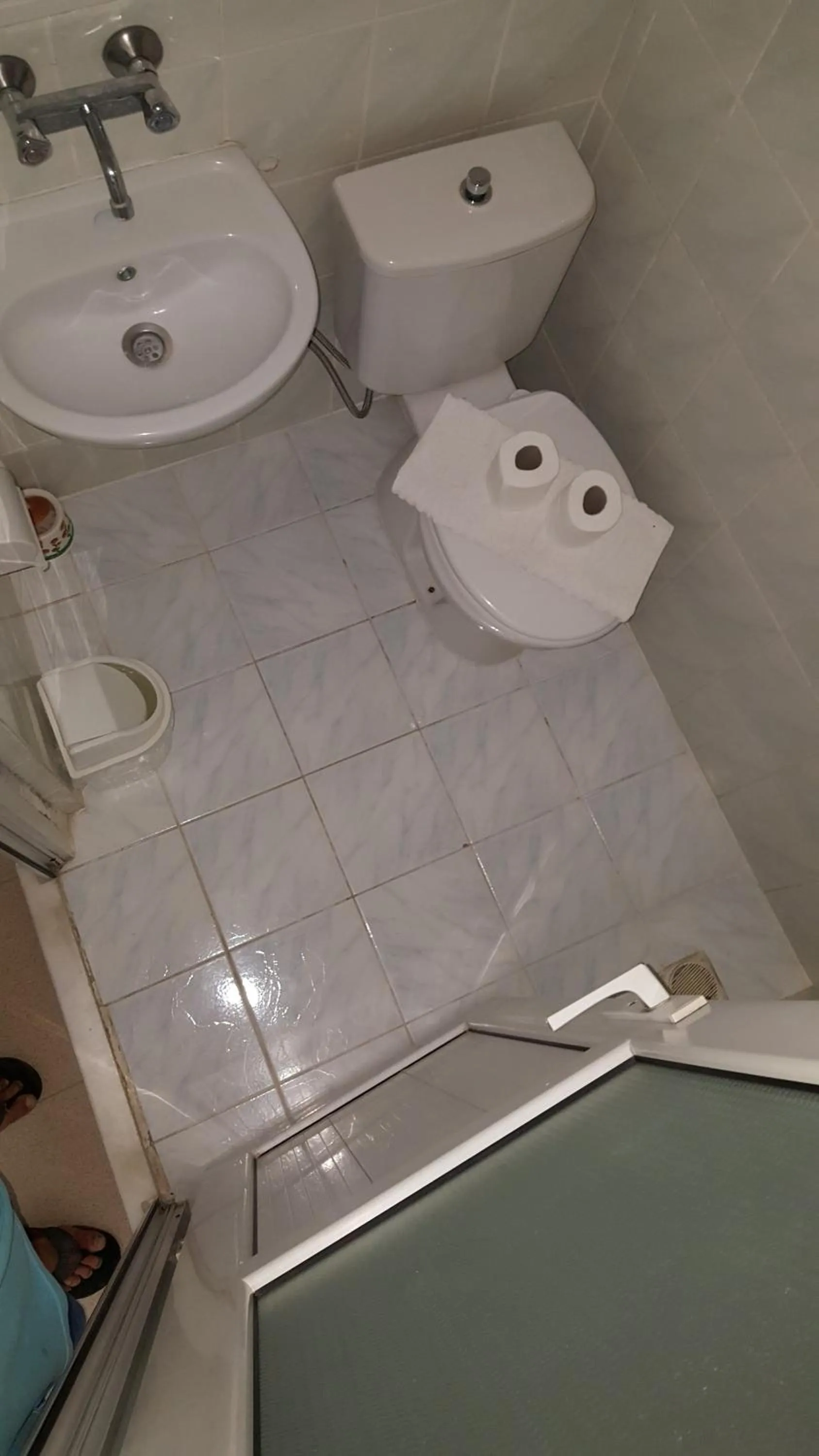 Shower in Hotel Berlin