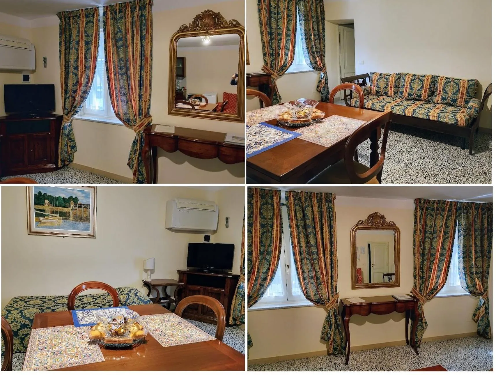 Decorative detail, Bed in Il Campanile B&B