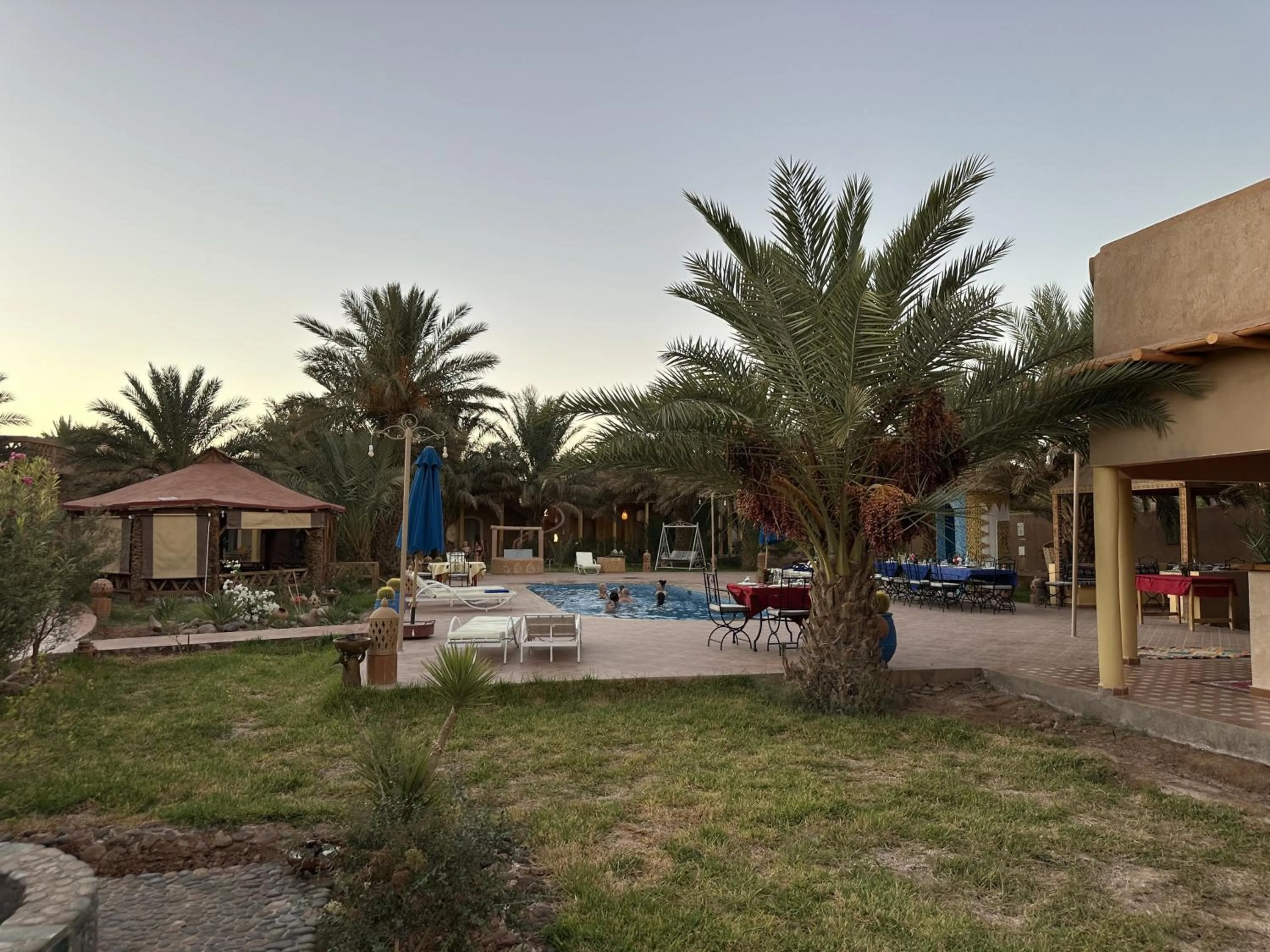 Day in Oasis Tilogui-Luxury Hotel Restaurant and Desert Excursions In Zagora