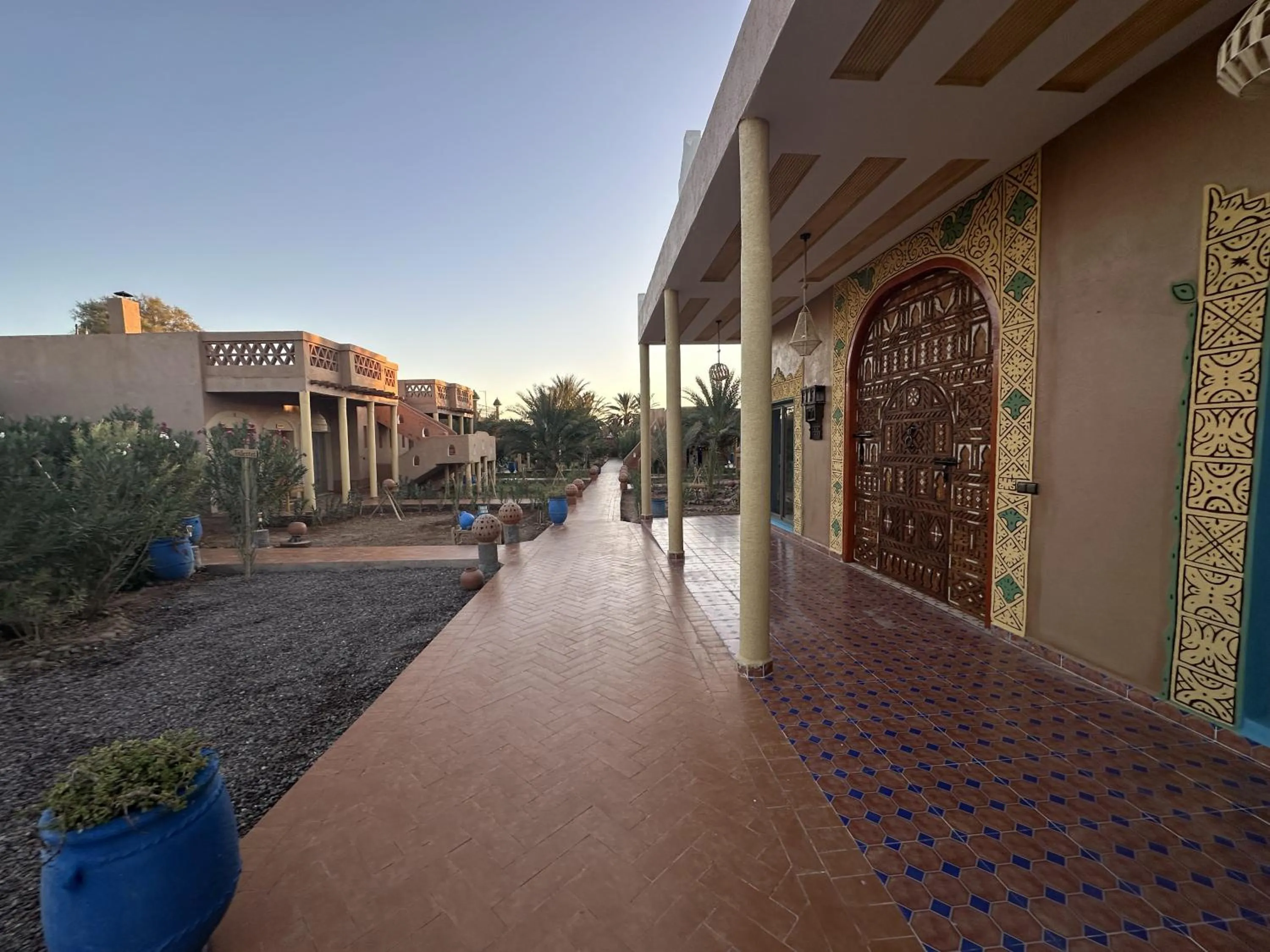 Property building in Oasis Tilogui-Luxury Hotel Restaurant and Desert Excursions In Zagora