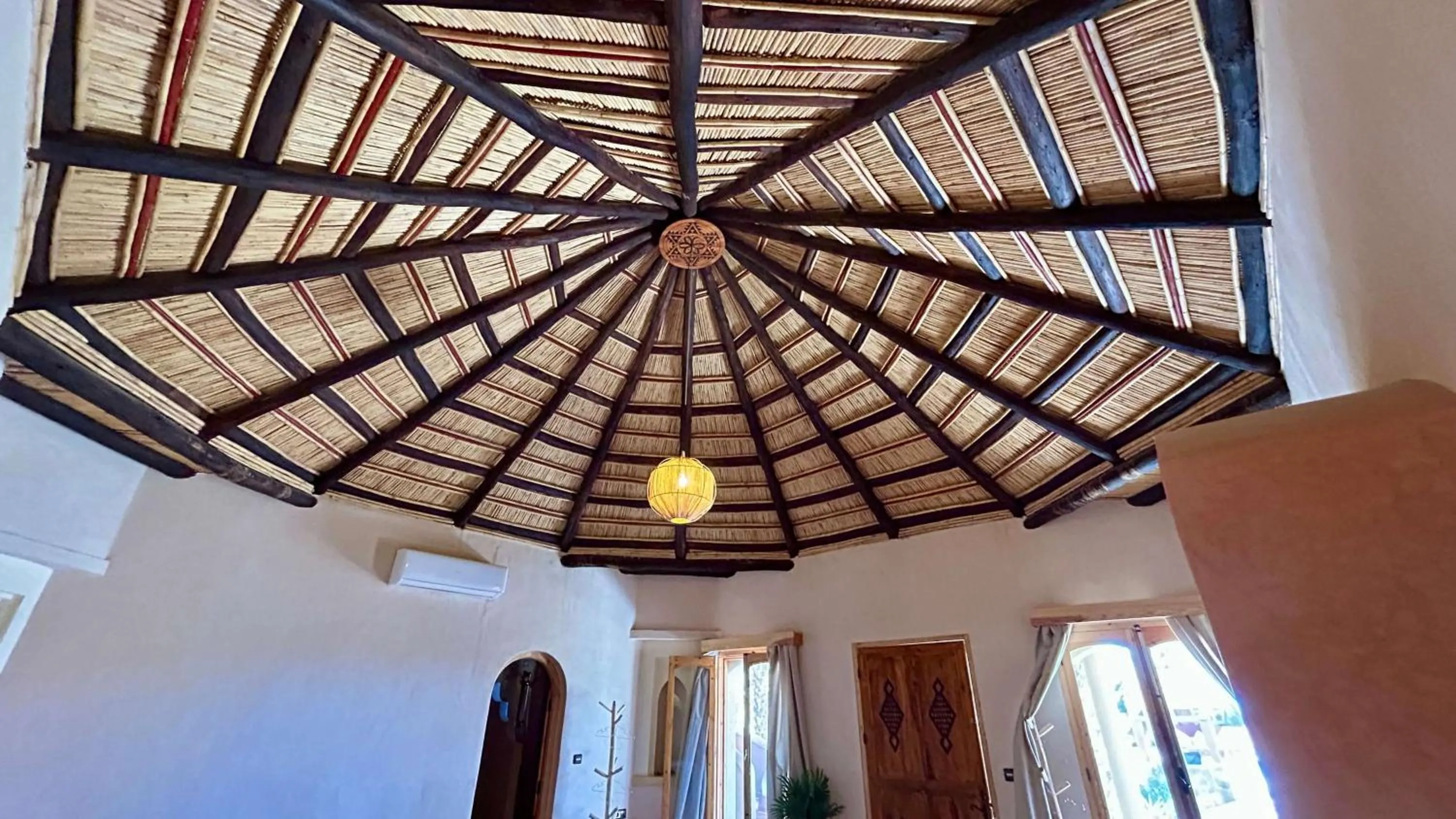 fireplace in Oasis Tilogui-Luxury Hotel Restaurant and Desert Excursions In Zagora