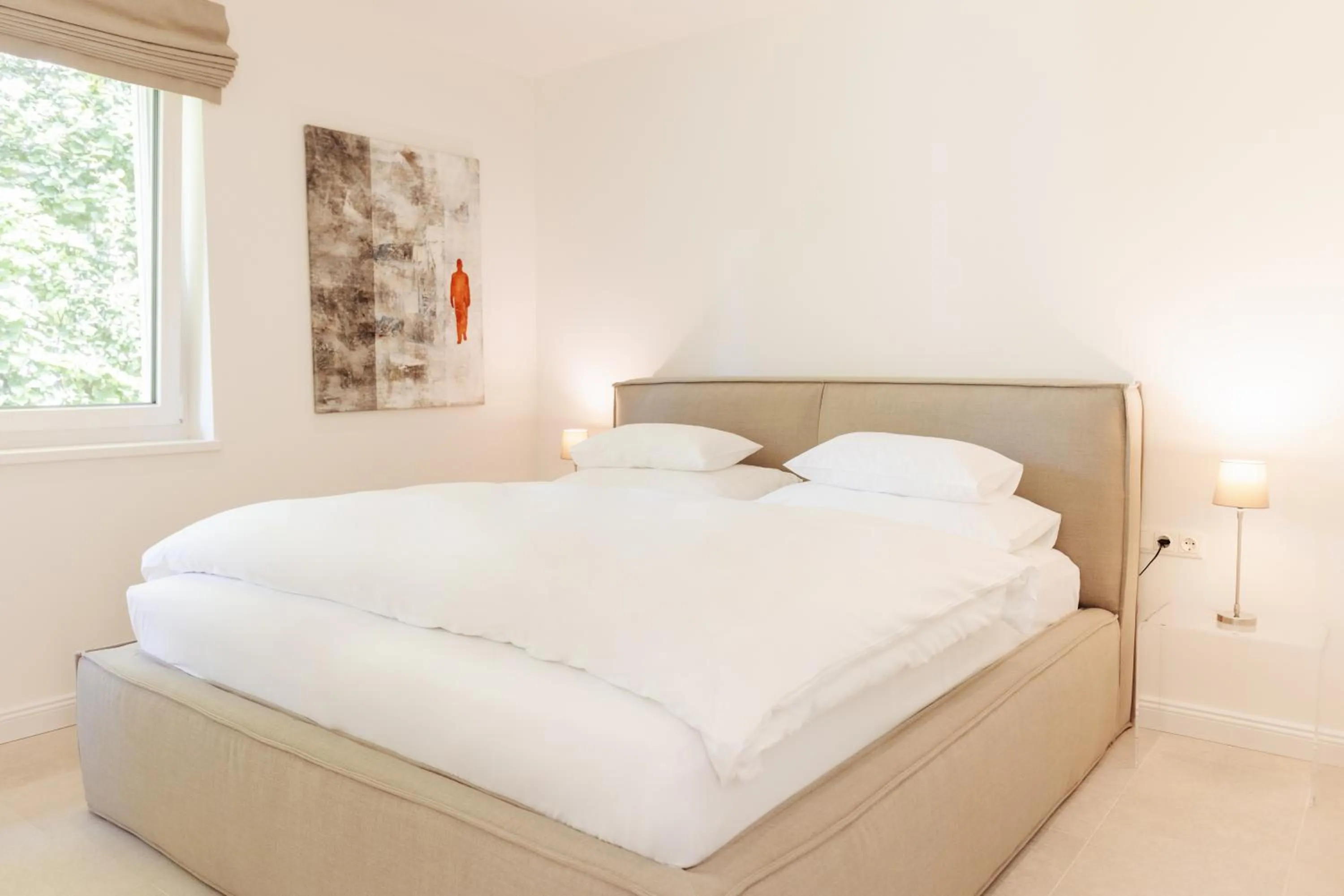 Photo of the whole room, Bed in Seehotel Dr. Jilly