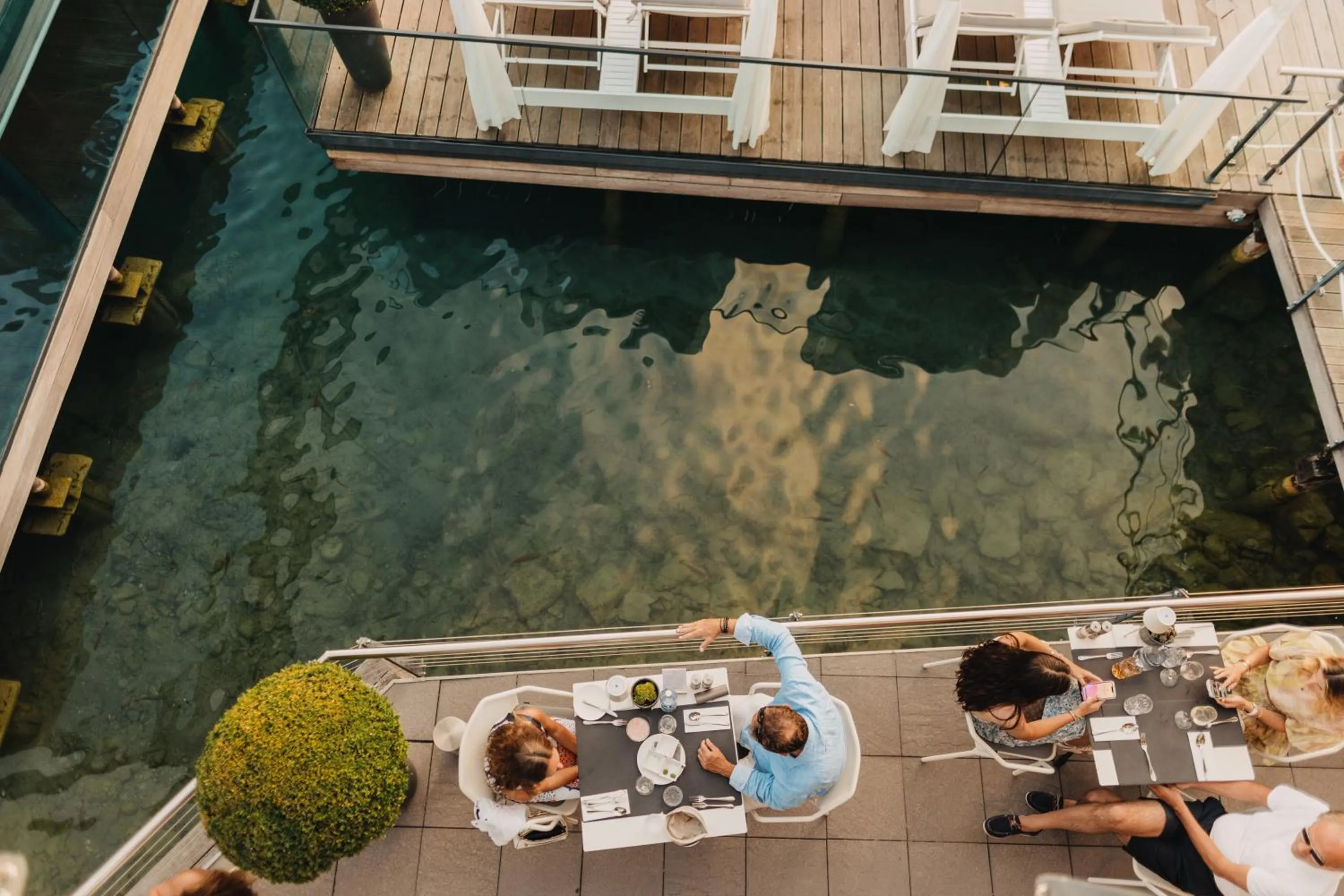 Restaurant/places to eat in Seehotel Dr. Jilly