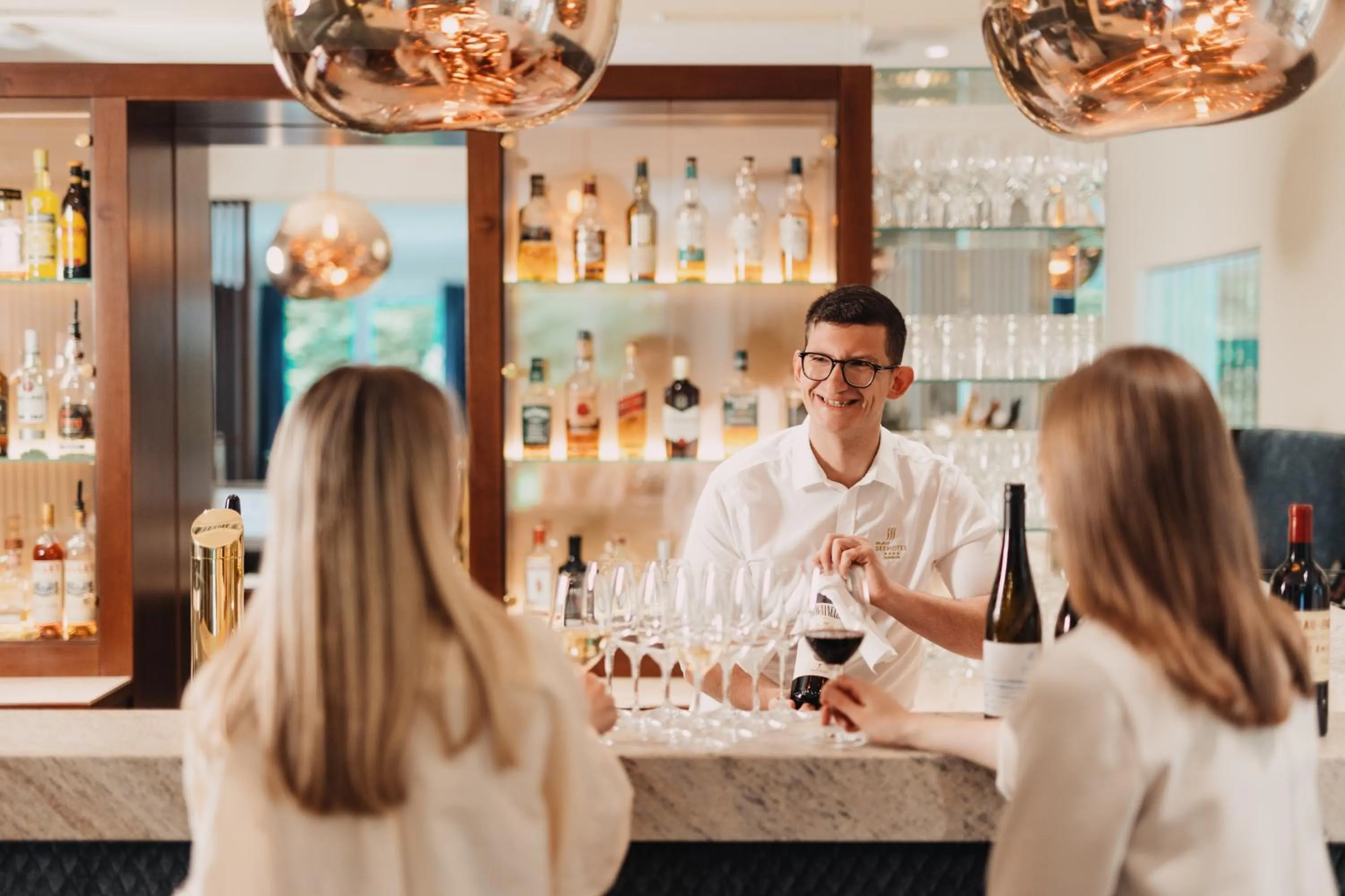 Lounge or bar in Seehotel Dr. Jilly