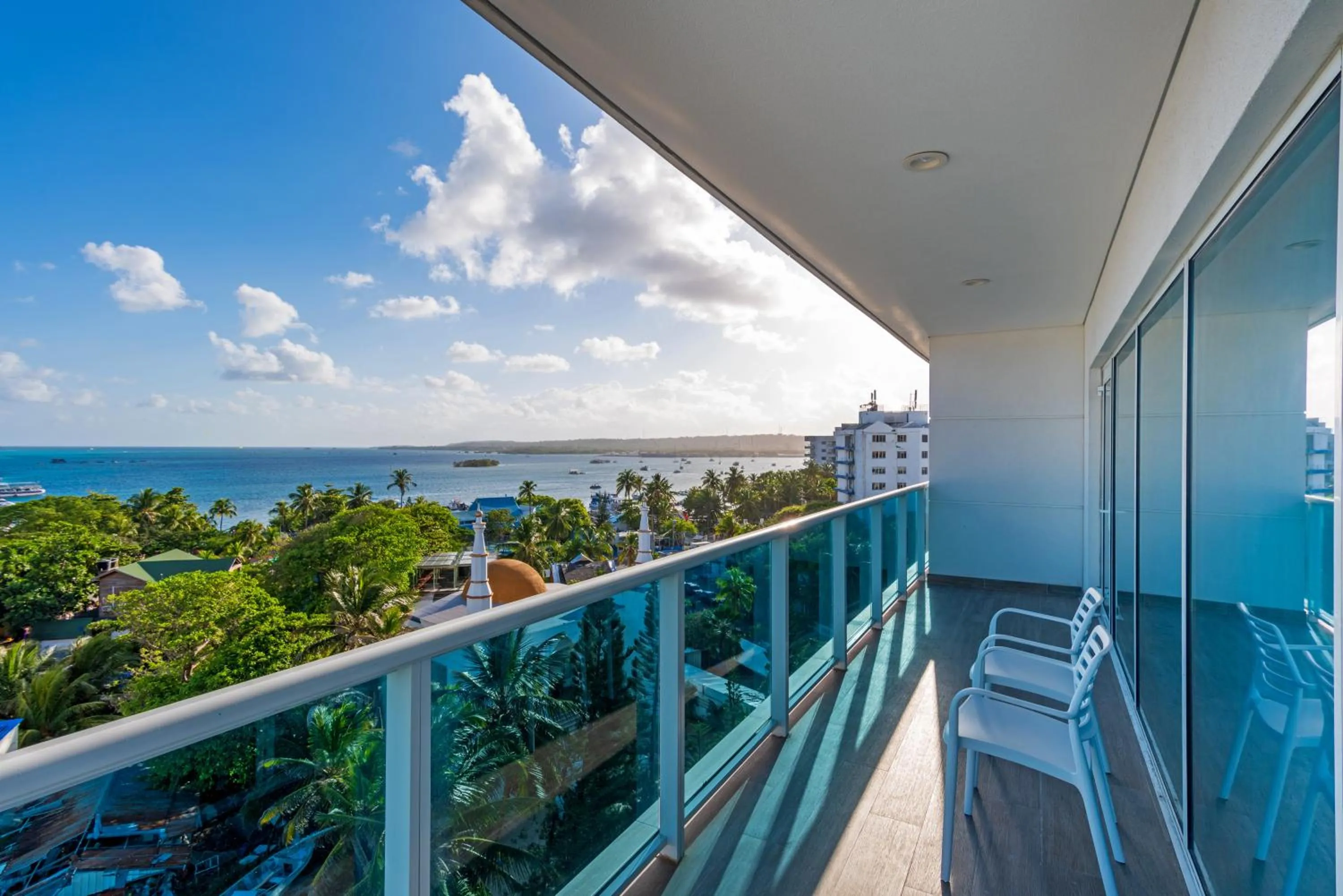 Balcony/Terrace in Aquamare Hotel