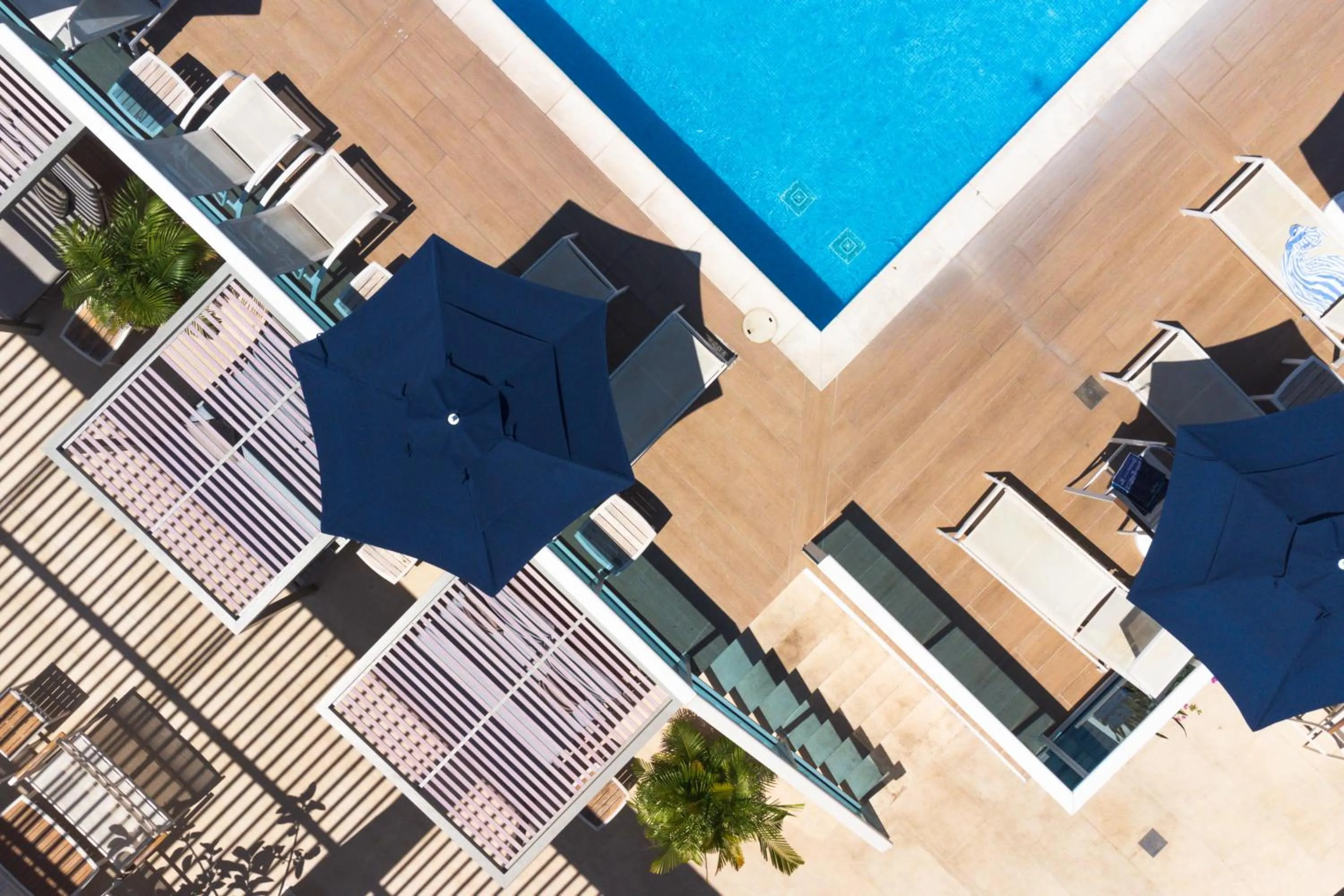Swimming pool in Aquamare Hotel