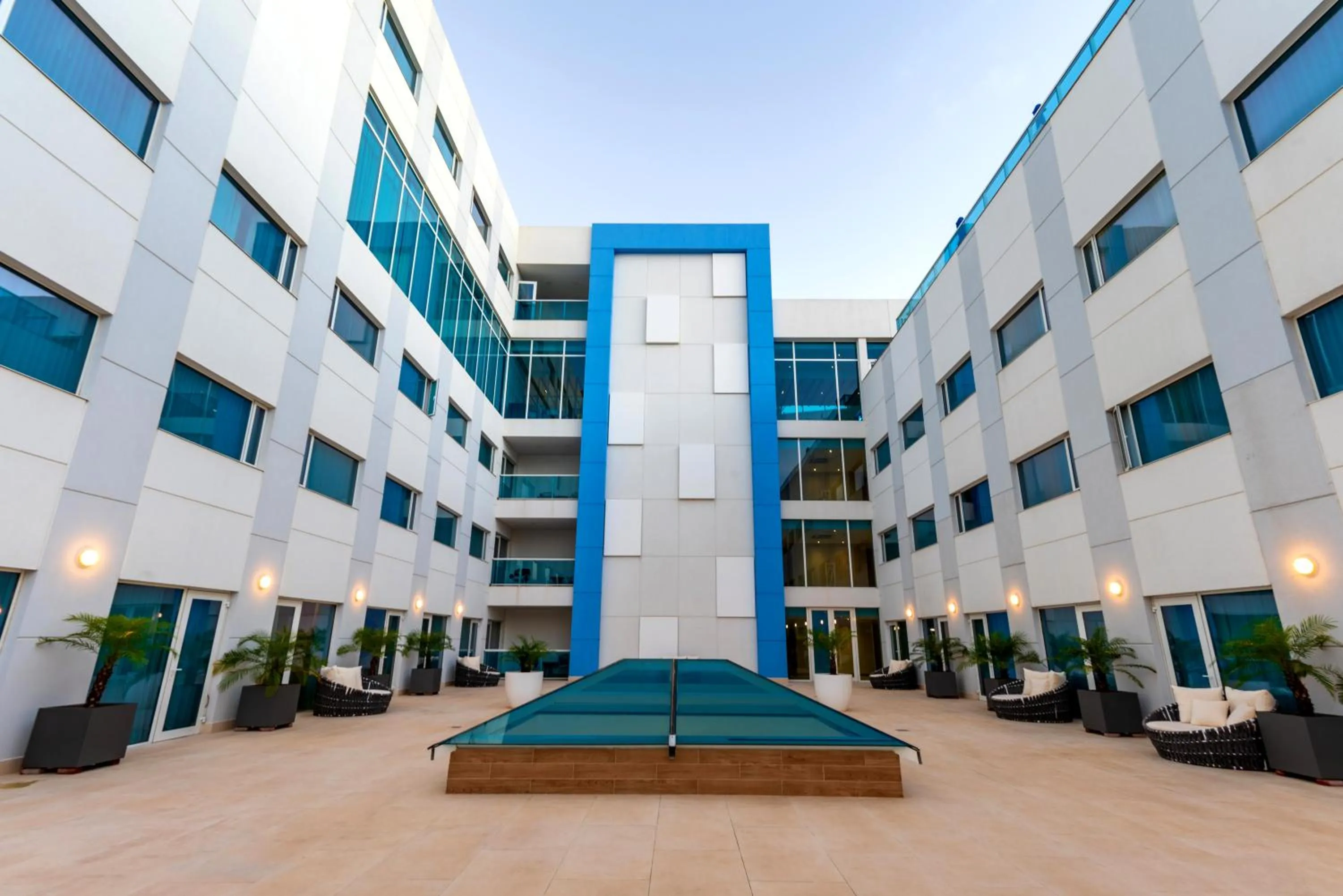 Property building in Aquamare Hotel