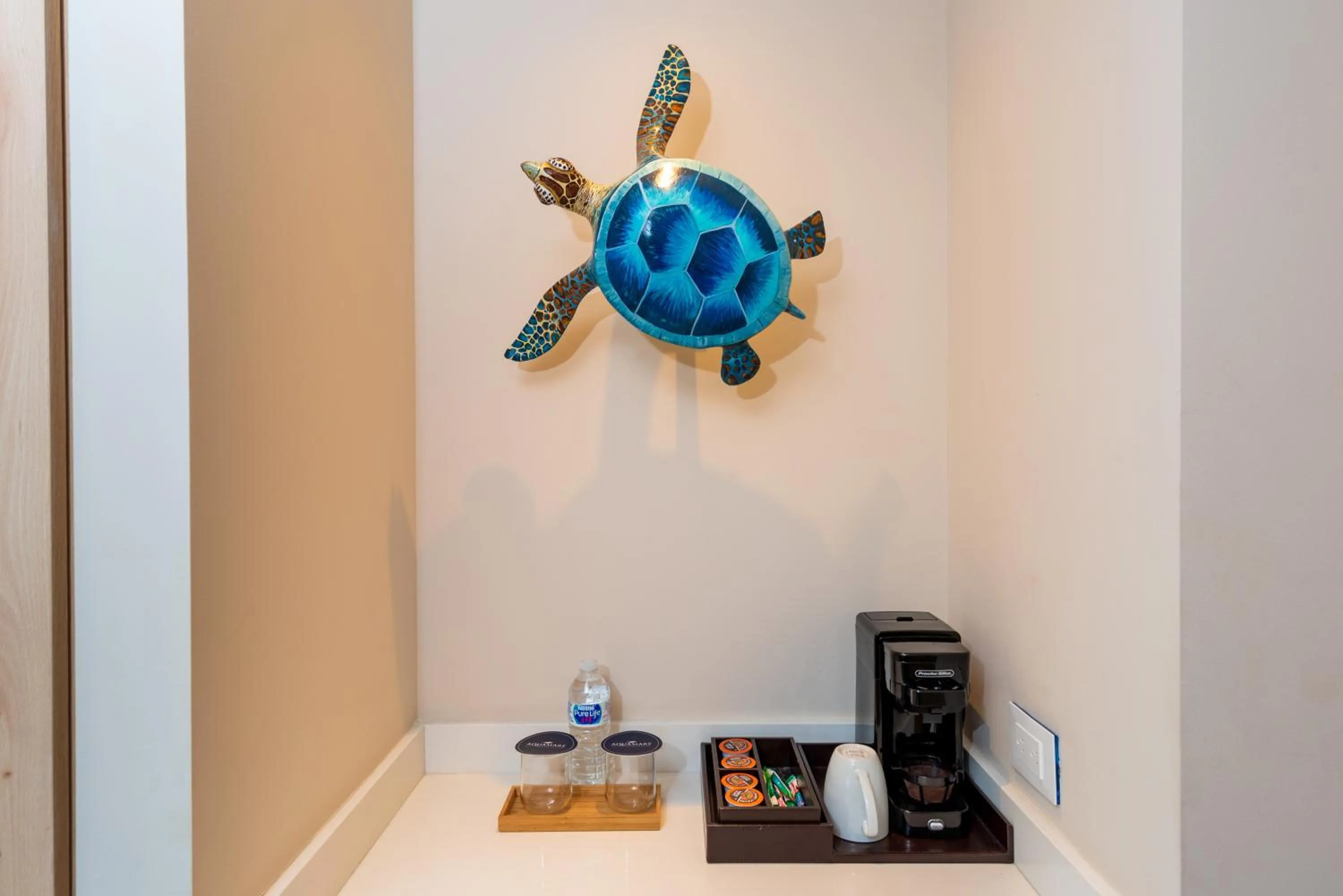 Bathroom in Aquamare Hotel