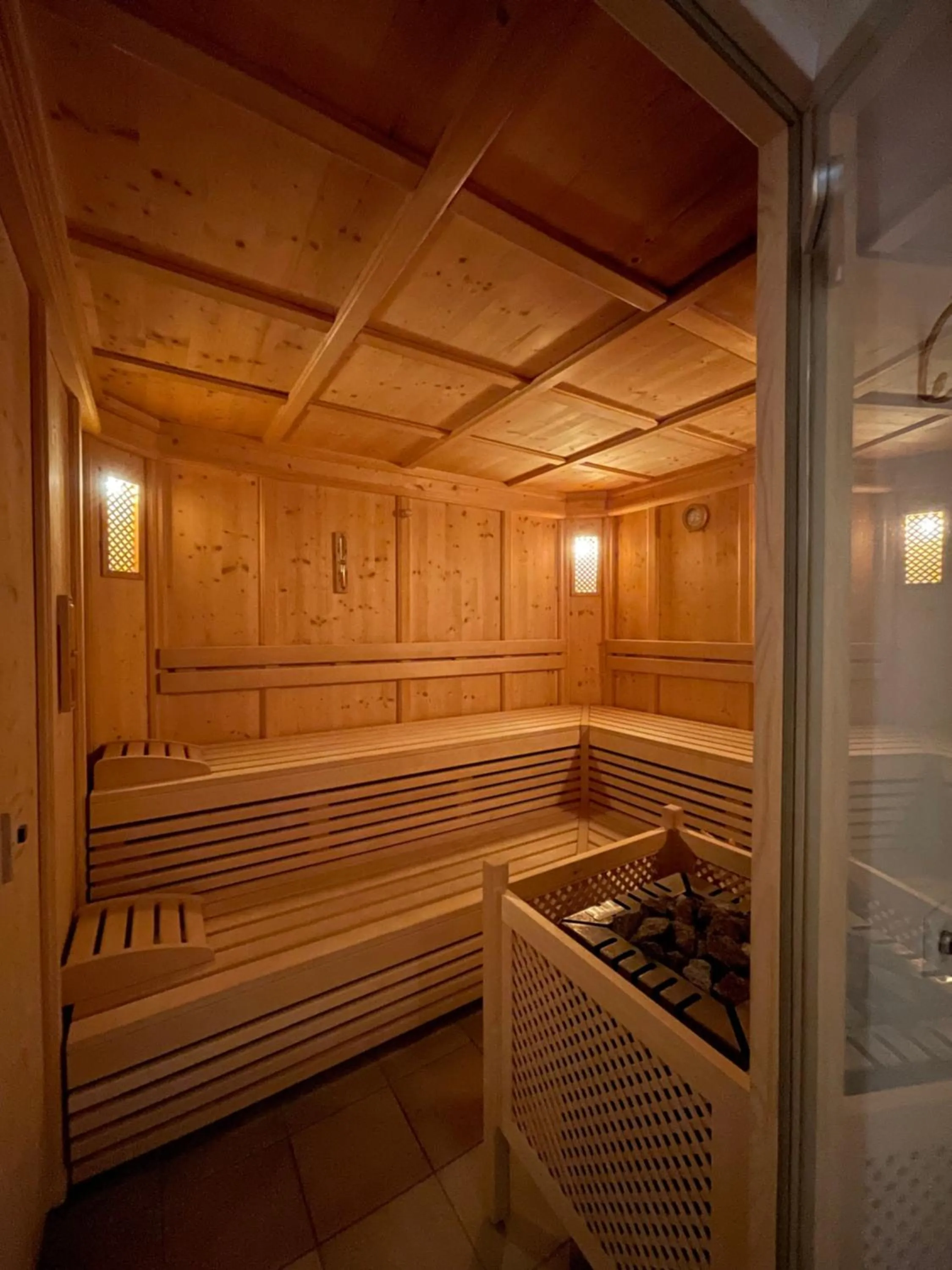 Sauna in B&B Ciastel