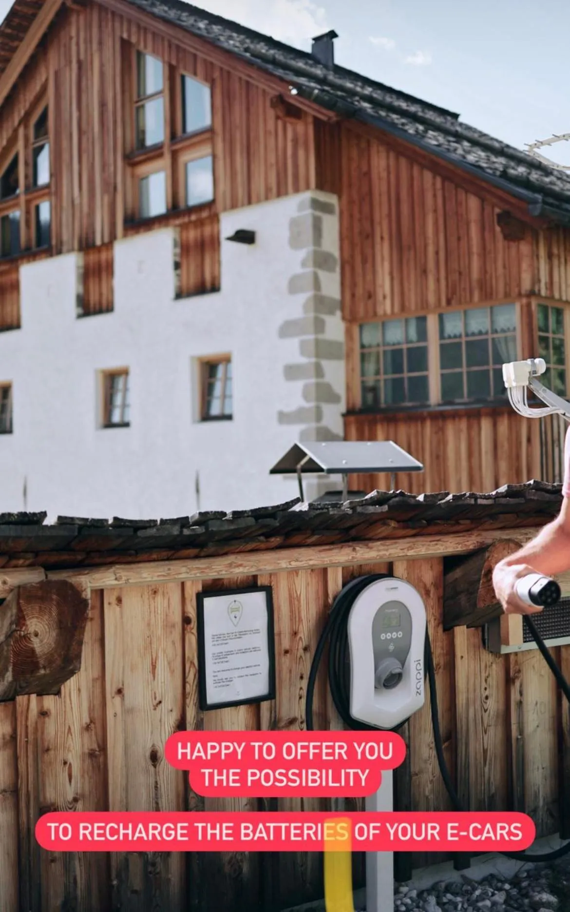 Property building in B&B Ciastel