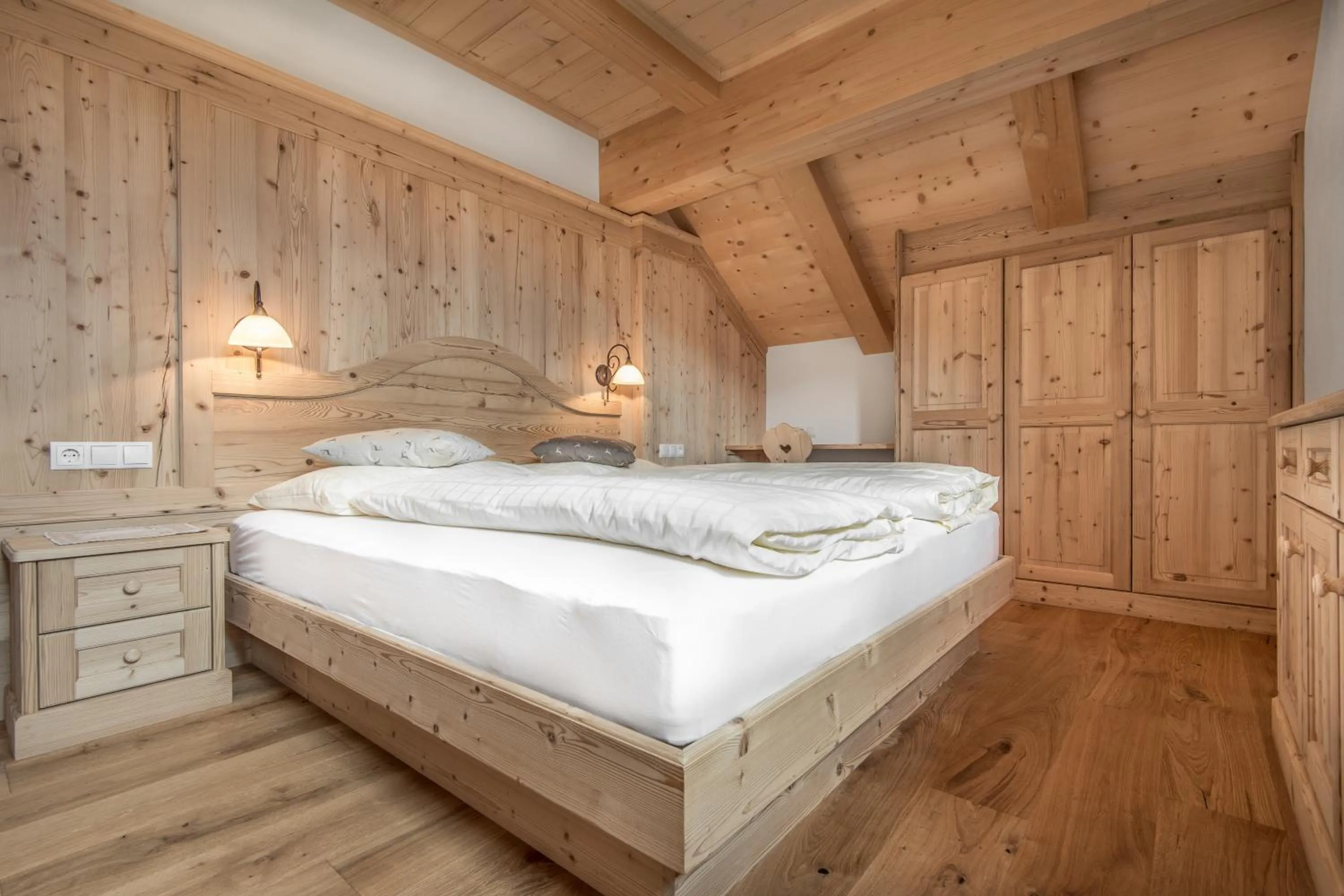 Photo of the whole room, Bed in B&B Ciastel