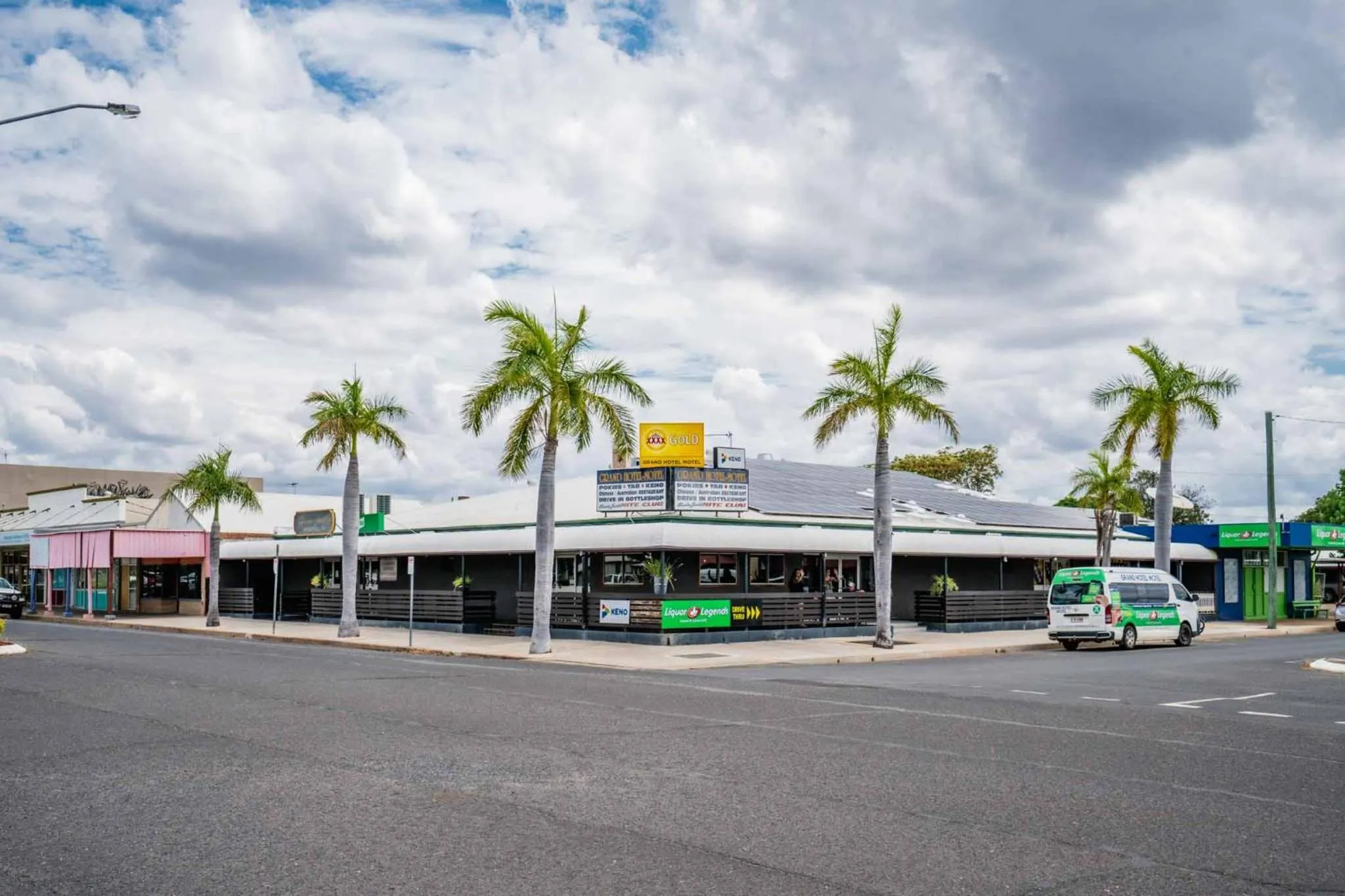 Property building in Grand Hotel Motel
