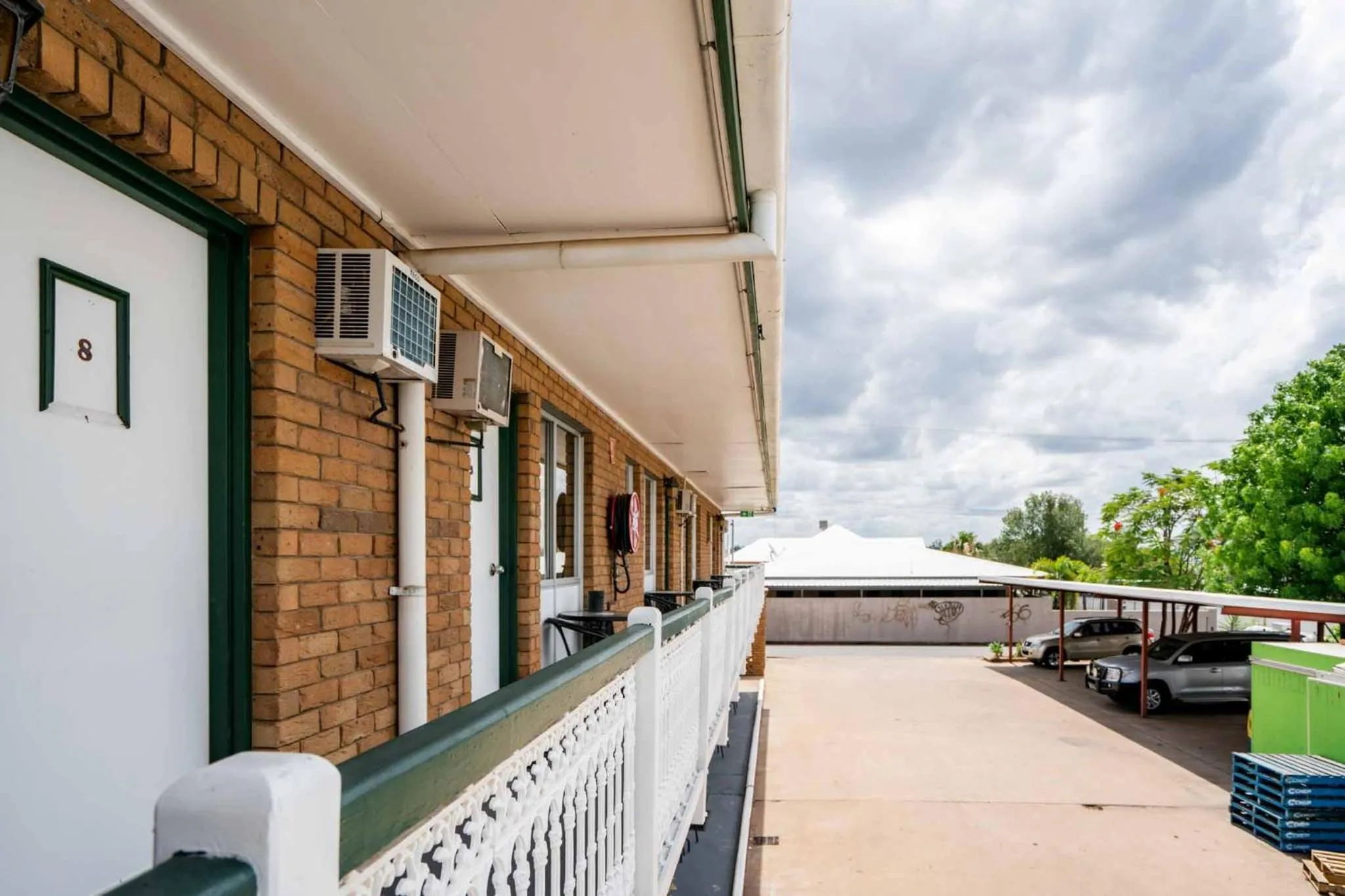 Property building in Grand Hotel Motel