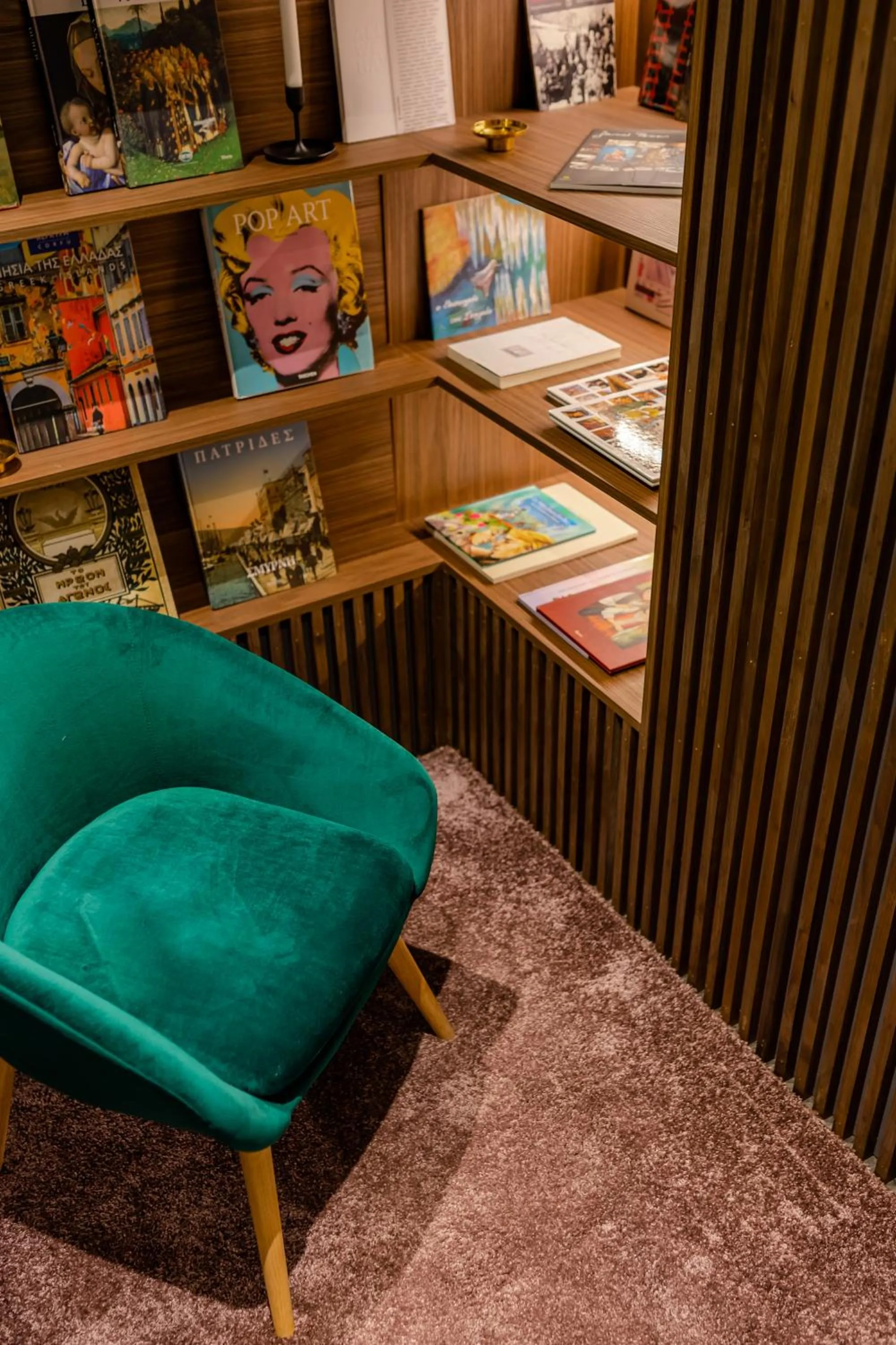 Library in NAIADES the residence ioannina castle