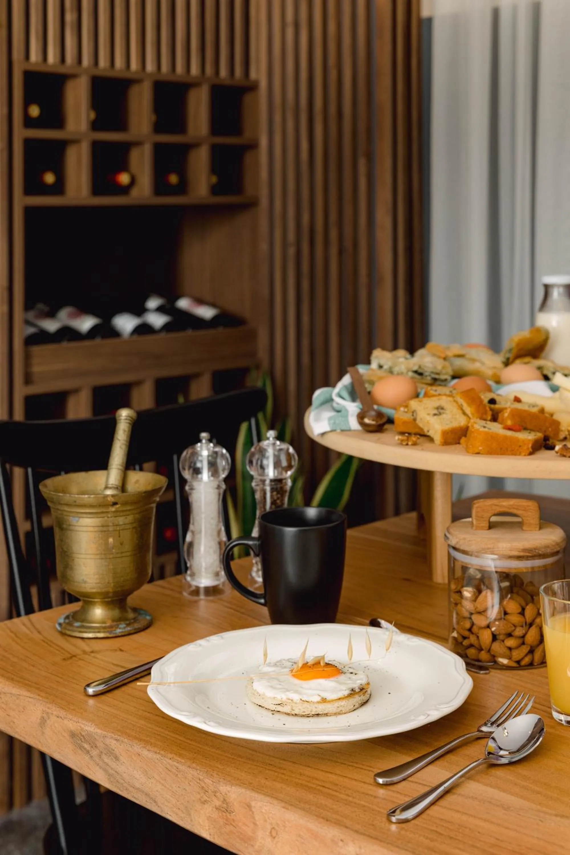 Breakfast in NAIADES the residence ioannina castle