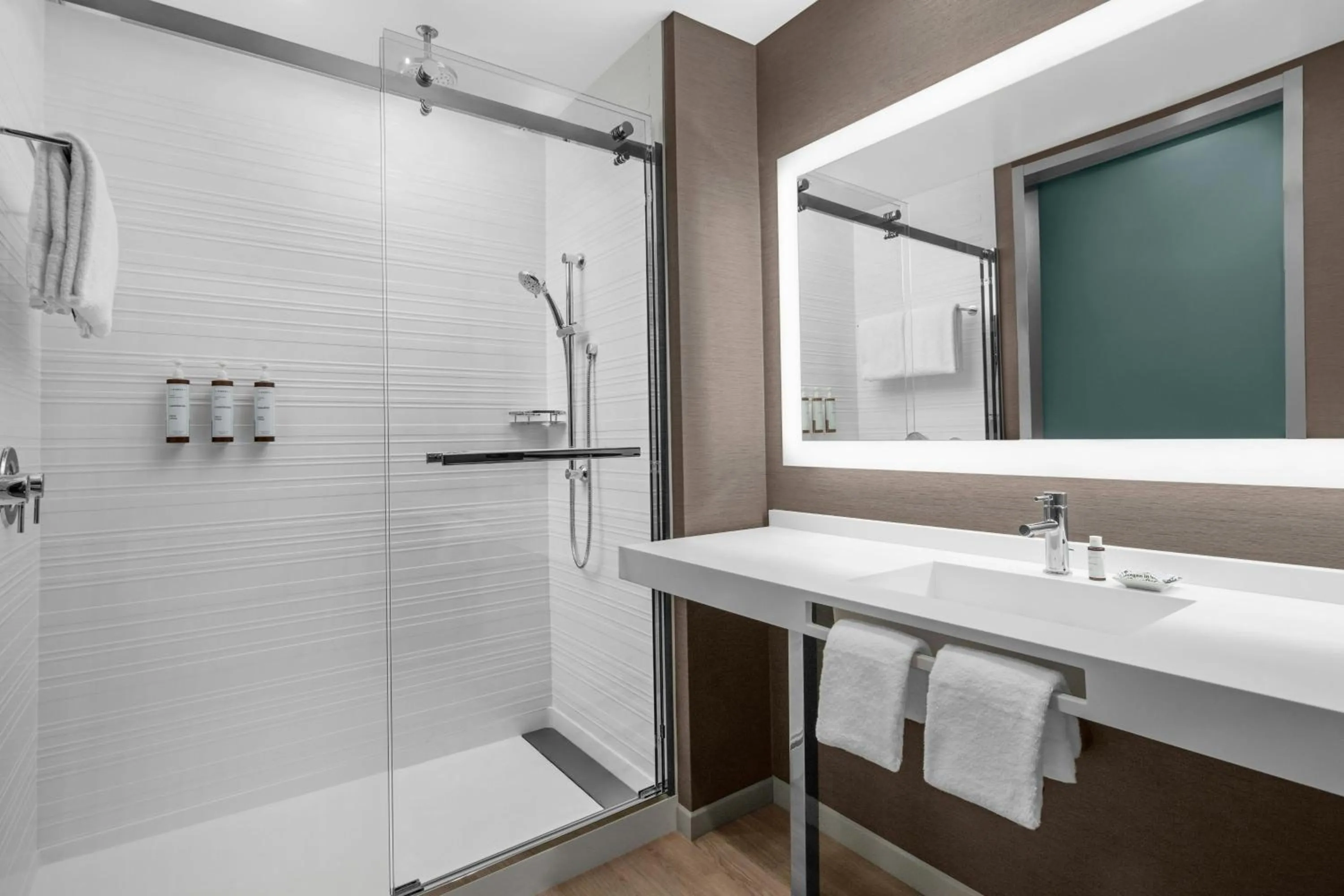 Bathroom in AC Hotel by Marriott Bozeman Downtown