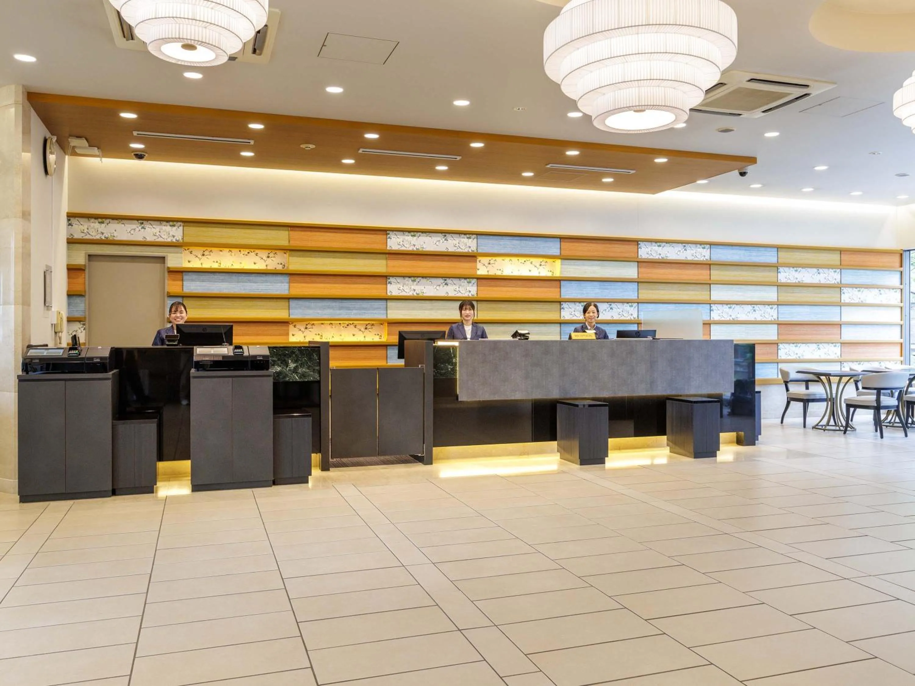 Lobby or reception in Nishitetsu Inn Kochi Harimayabashi