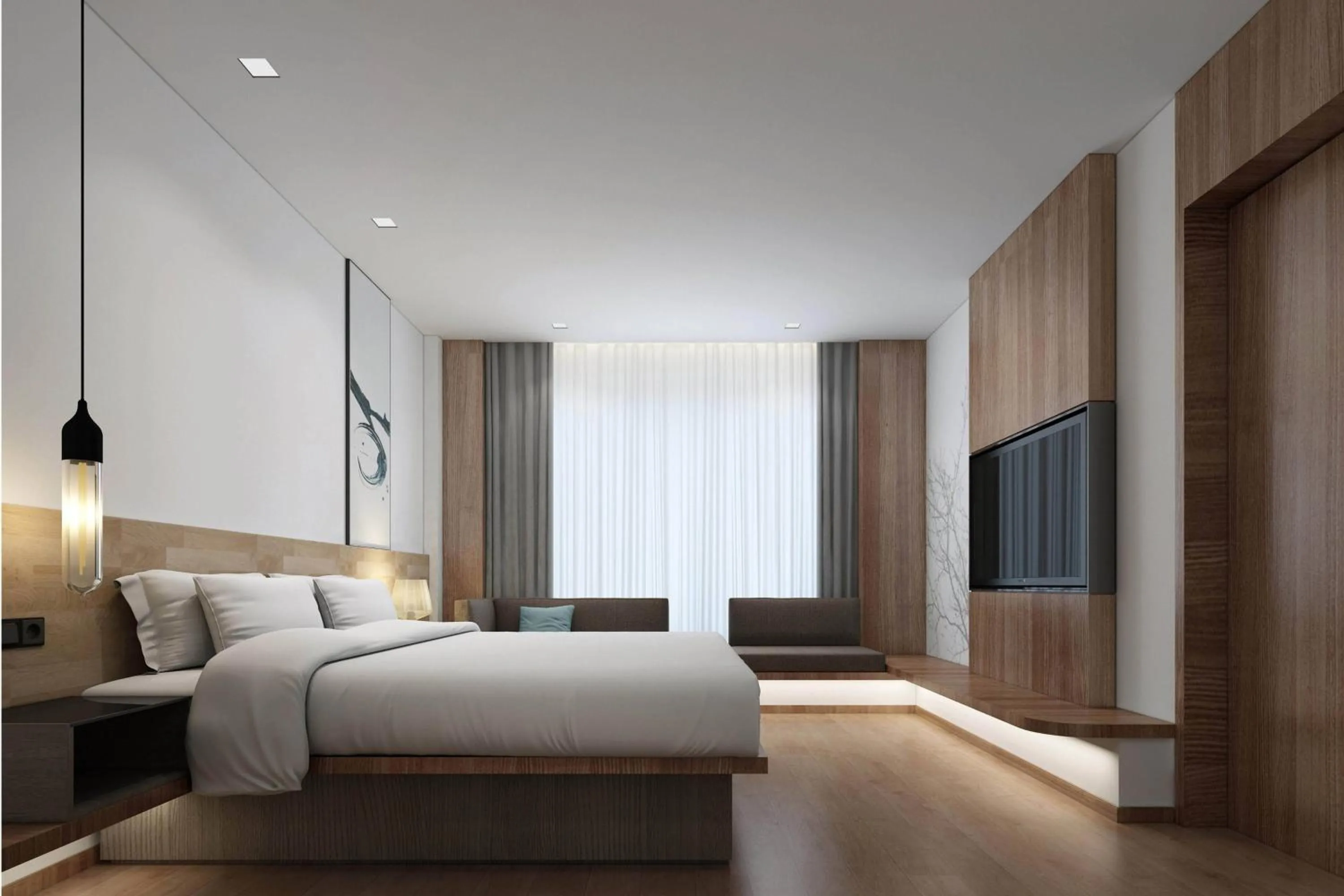 Photo of the whole room, Bed in Fairfield by Marriott Ningbo Yinzhou